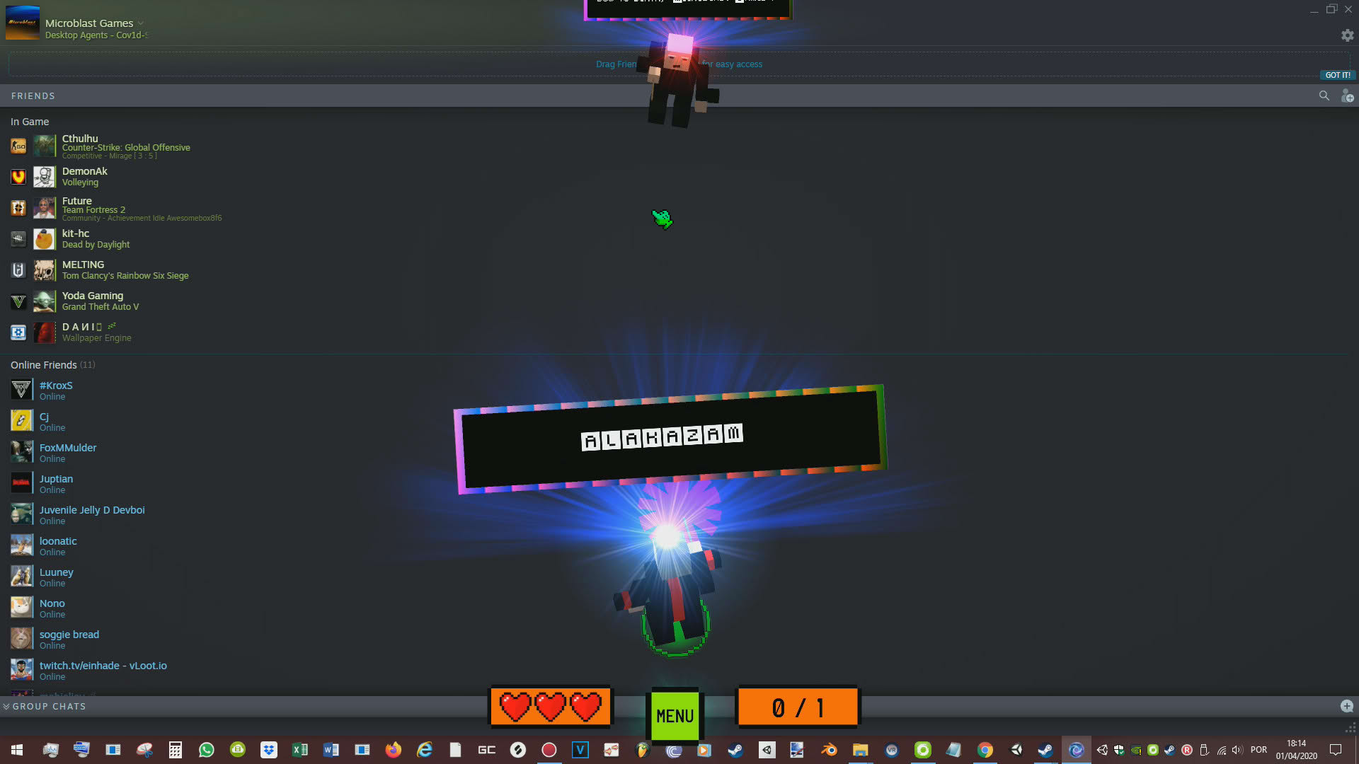 Screenshot for Desktop Agents: Covid-999