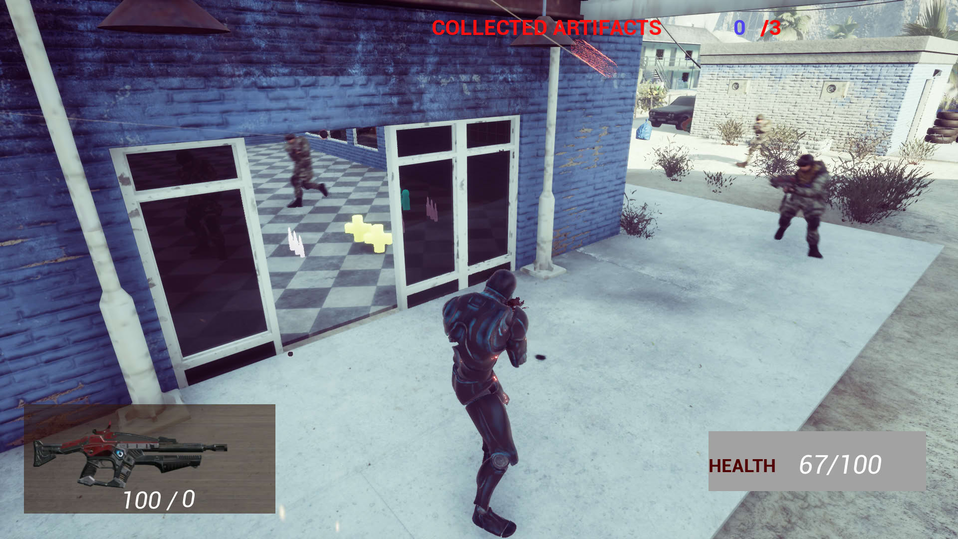 Screenshot for Cyborg Invasion Shooter 2: Battle of Earth
