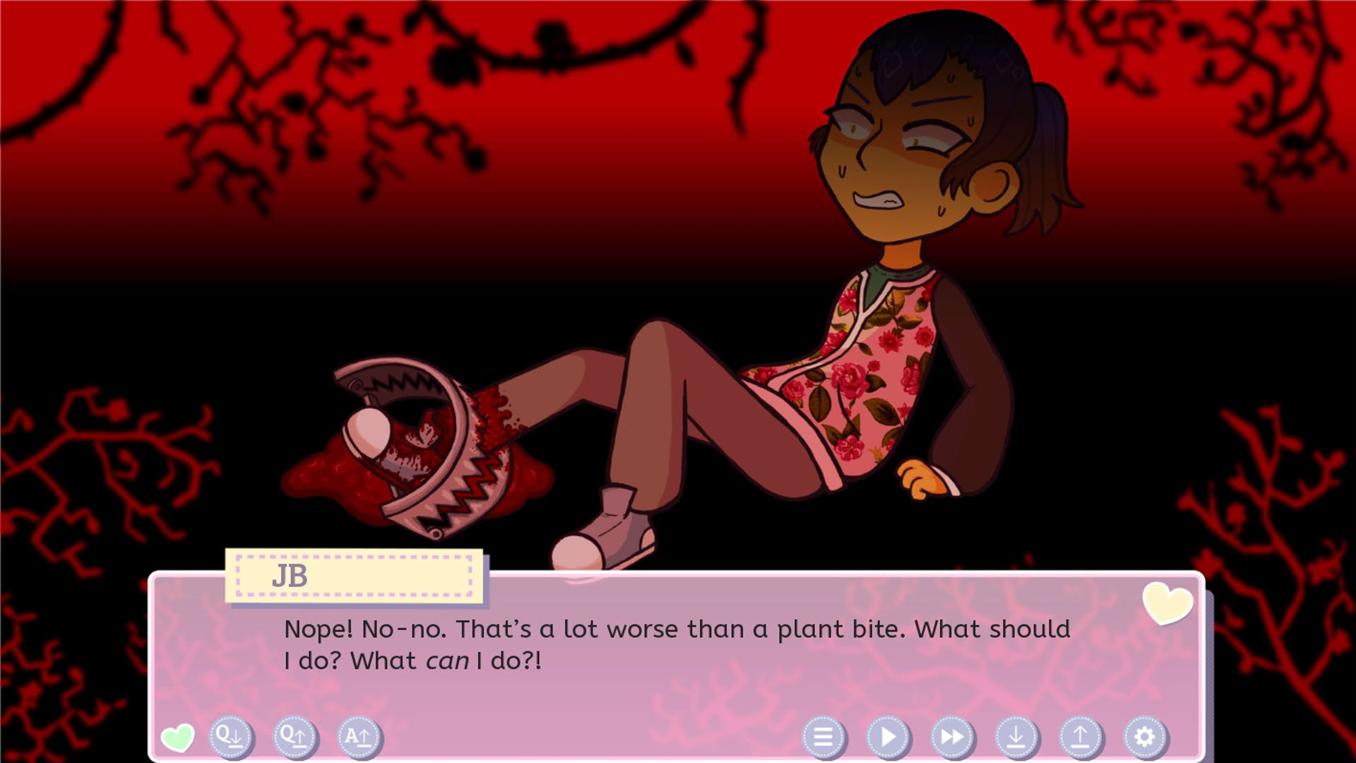 Screenshot for XOXO Blood Droplets