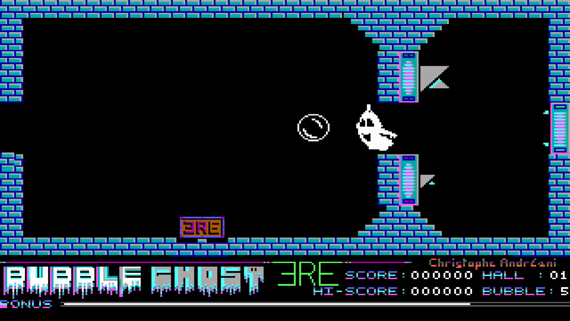 Screenshot for Bubble Ghost