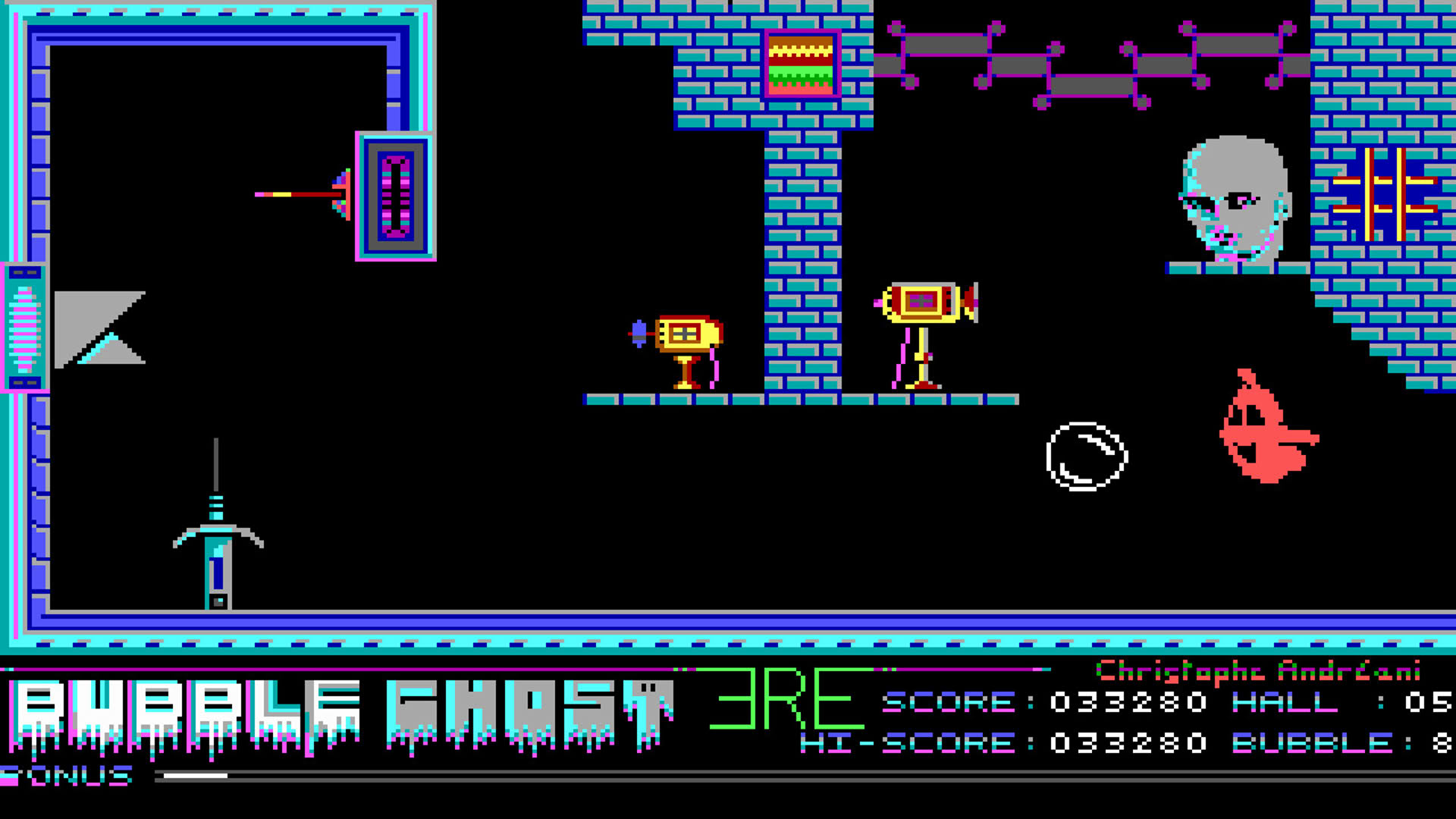 Screenshot for Bubble Ghost
