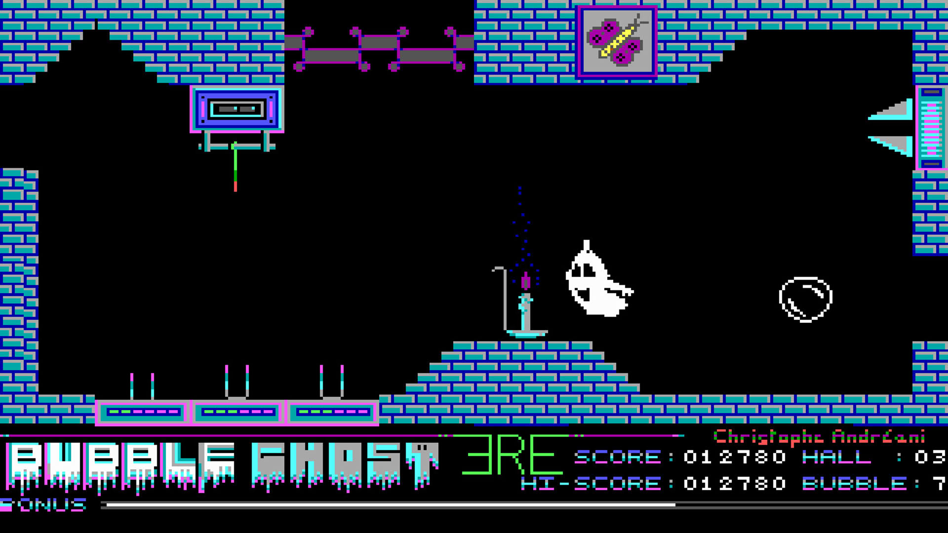 Screenshot for Bubble Ghost