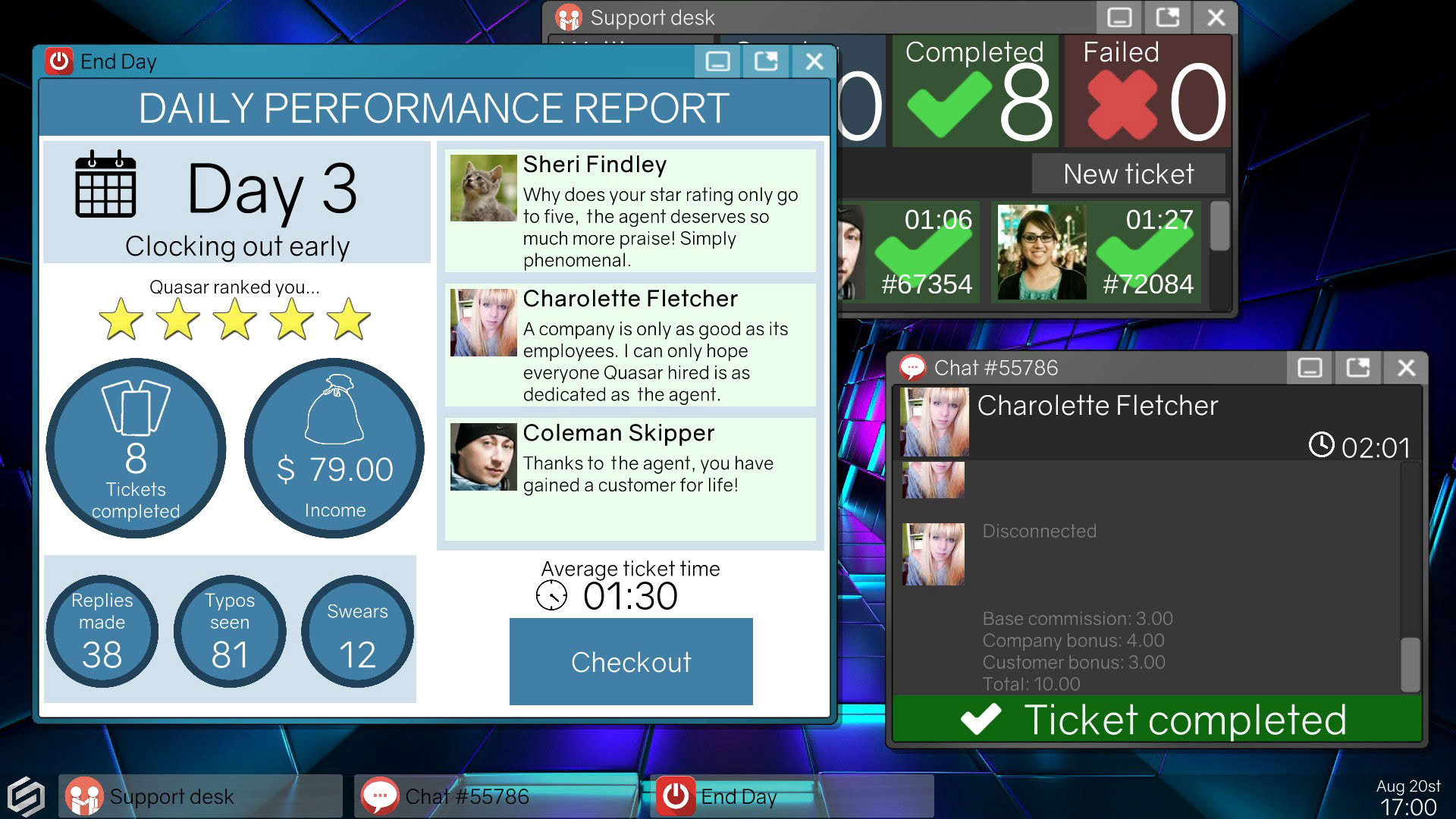 Screenshot for Tech Support: Error Unknown