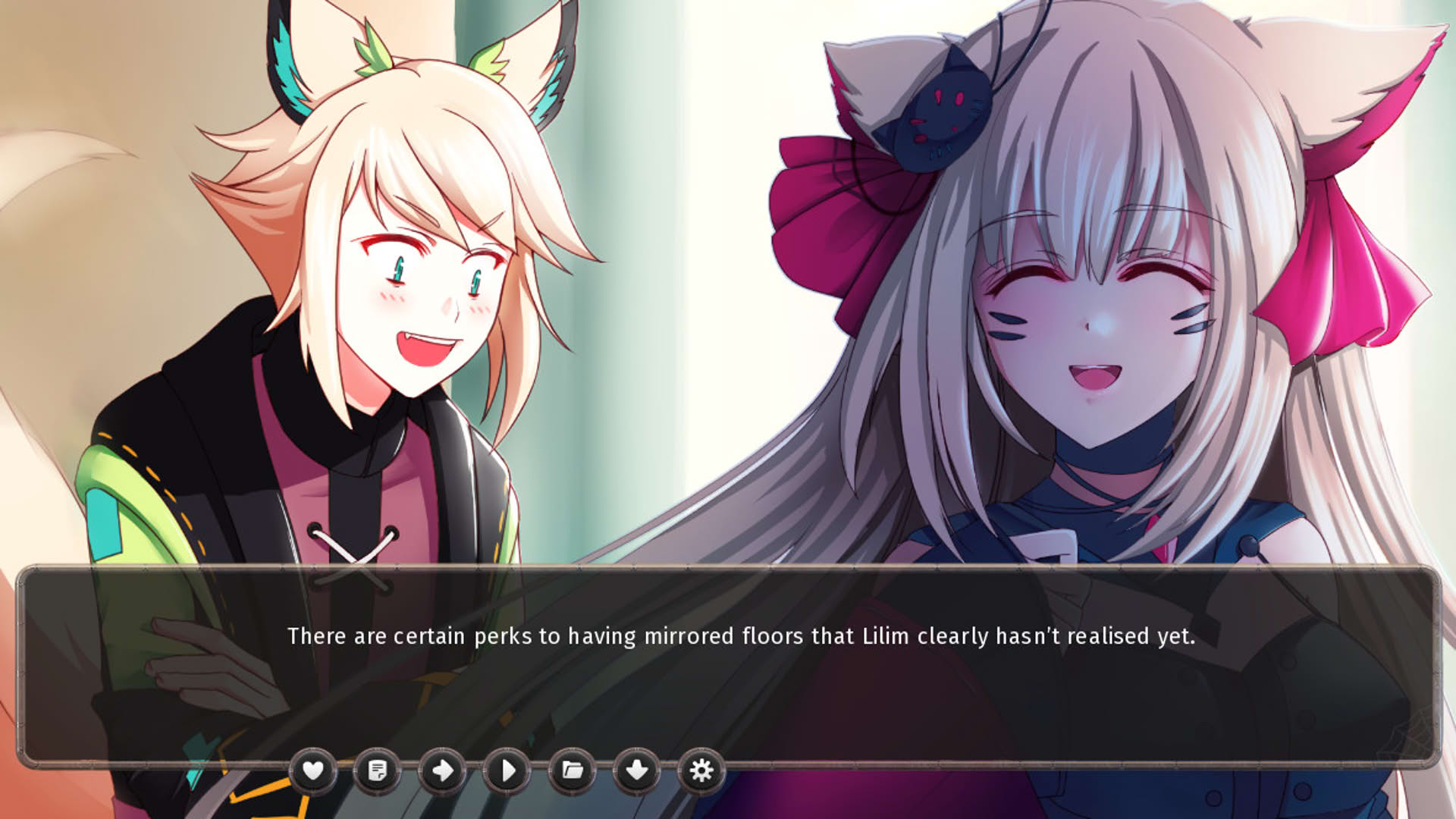 Screenshot for The Seven Districts of Sin: The Tail Makes the Fox - Episode 1