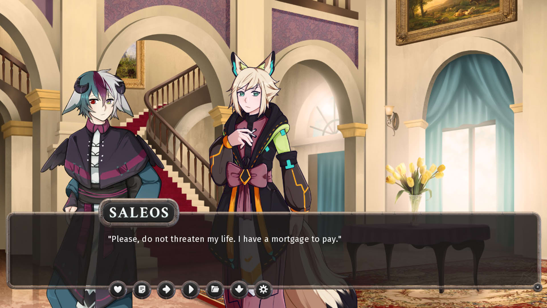 Screenshot for The Seven Districts of Sin: The Tail Makes the Fox - Episode 1
