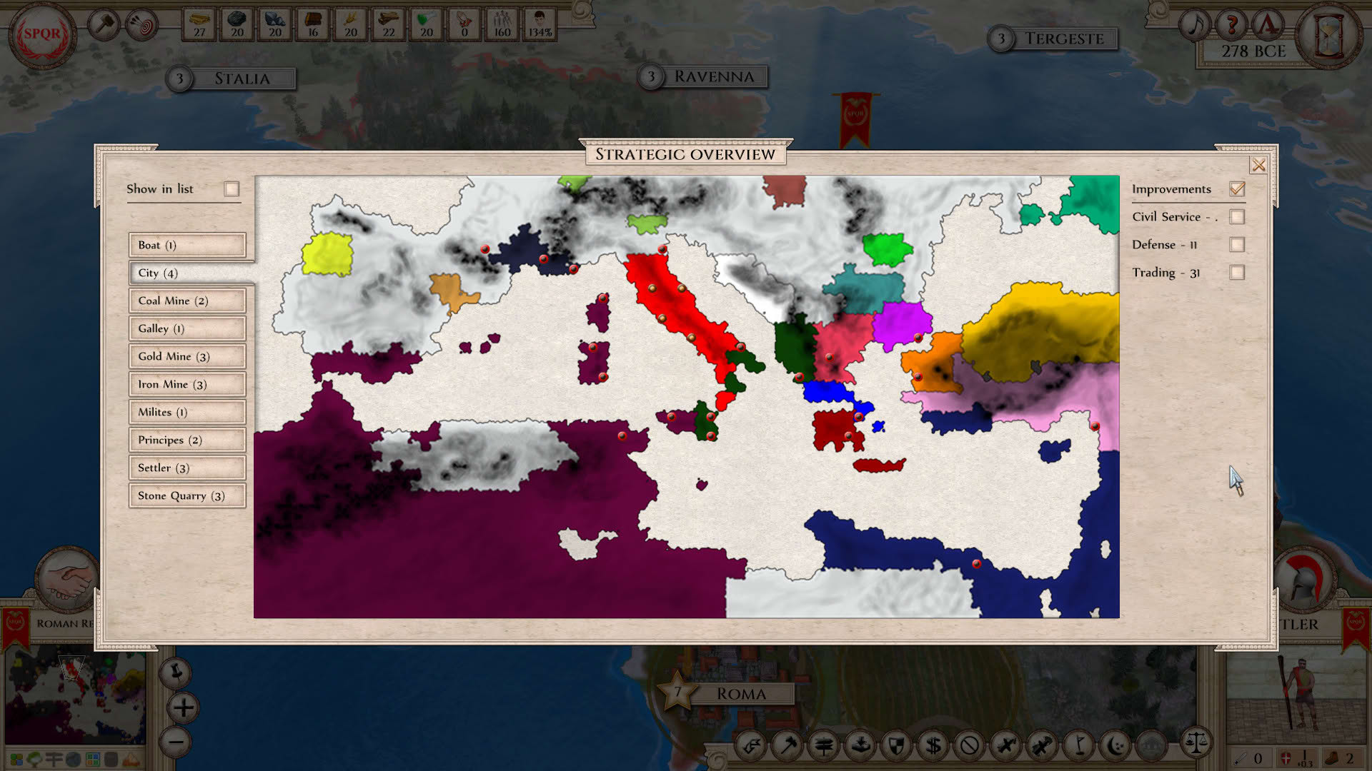 Screenshot for Aggressors: Ancient Rome