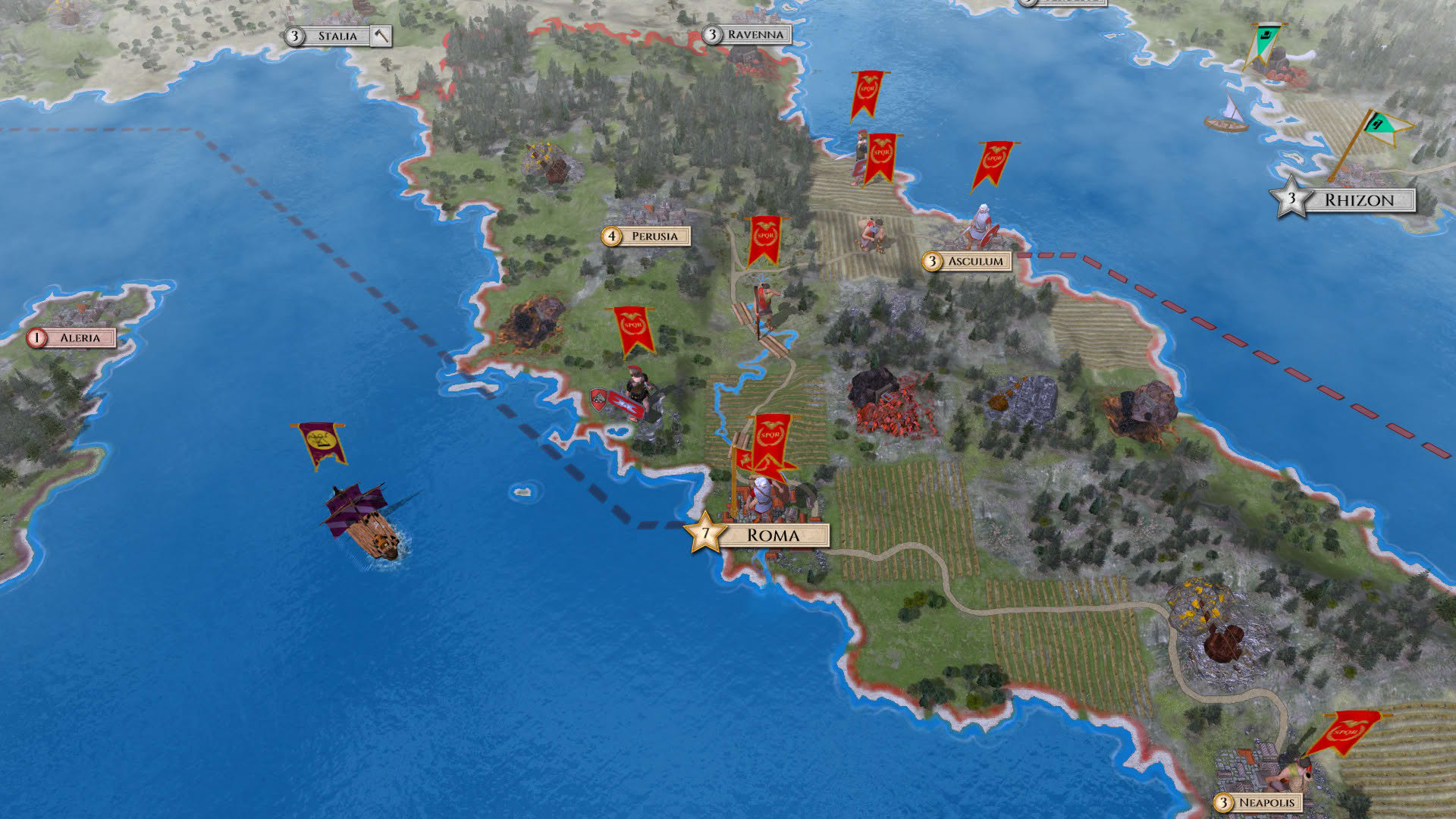 Screenshot for Aggressors: Ancient Rome