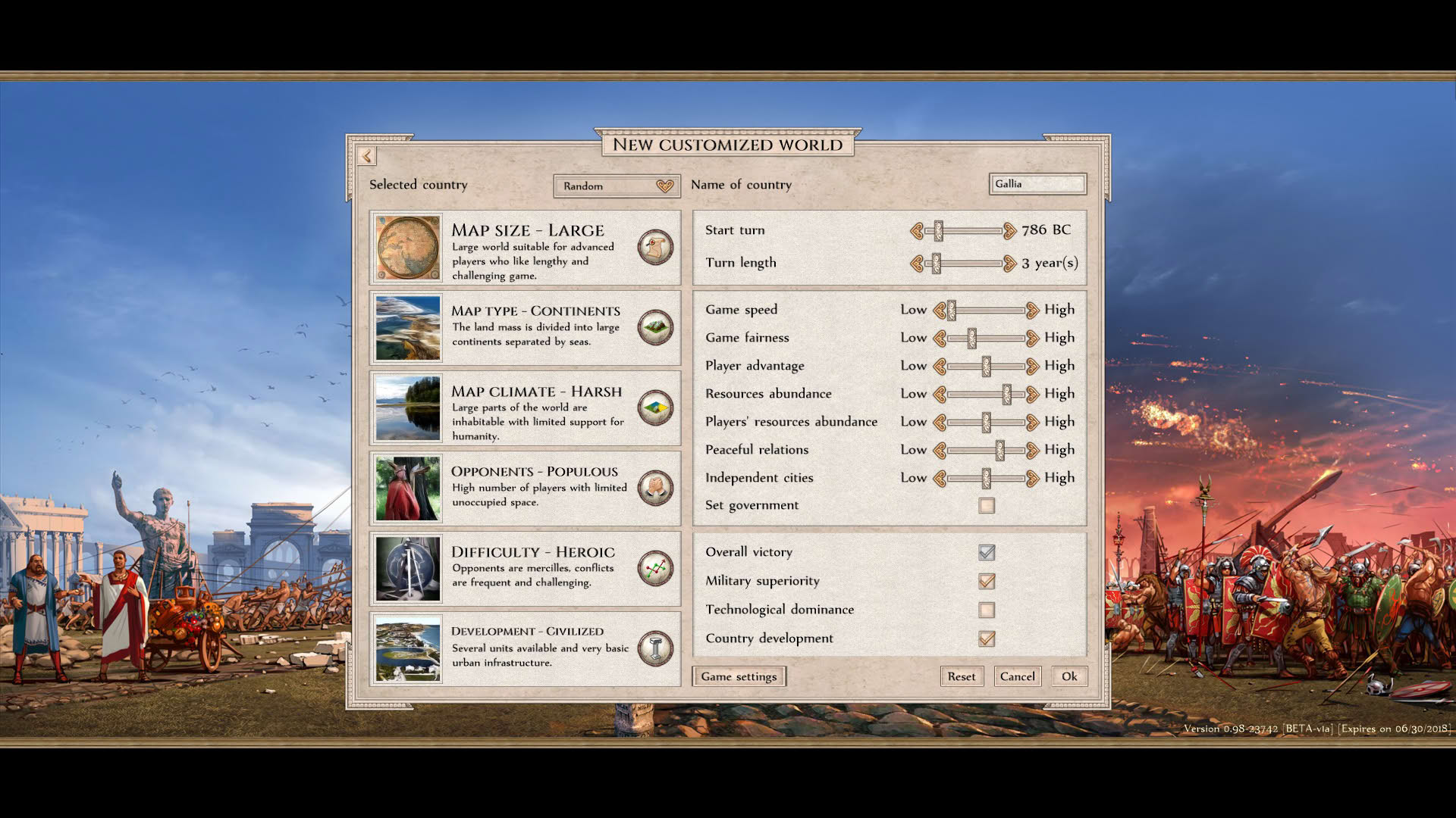 Screenshot for Aggressors: Ancient Rome