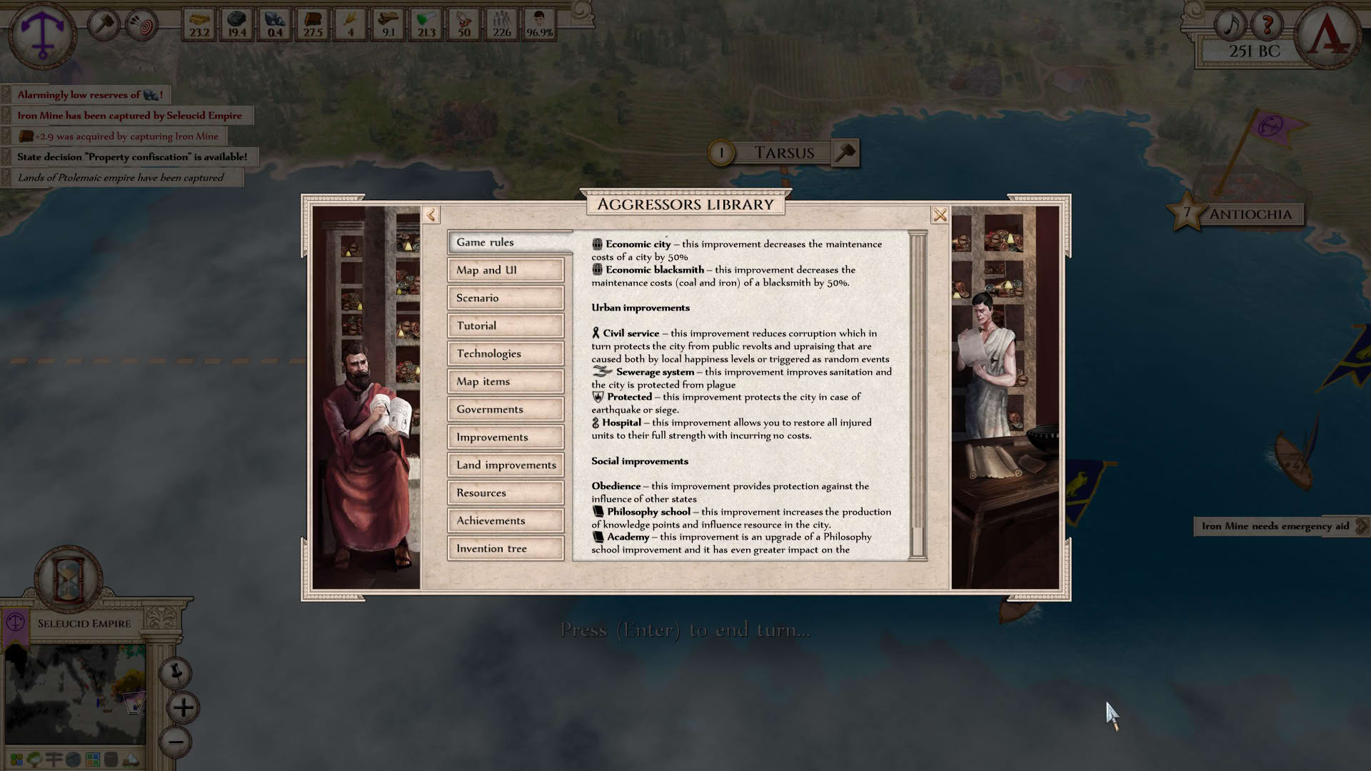 Screenshot for Aggressors: Ancient Rome