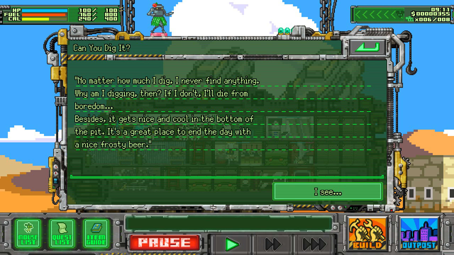 Screenshot for Of Mice and Sand