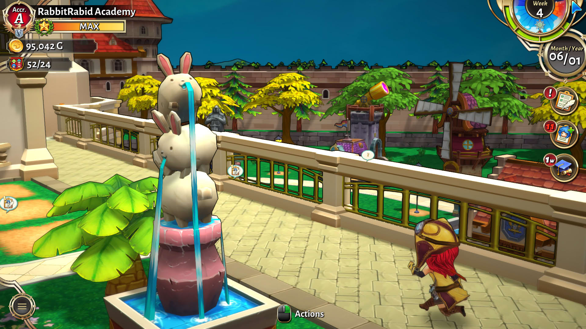 Screenshot for Valthirian Arc: Hero School Story