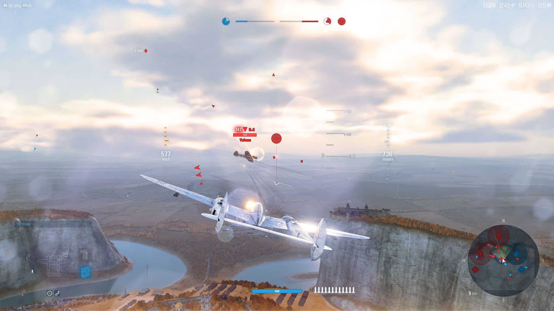 Screenshot for World of Warplanes