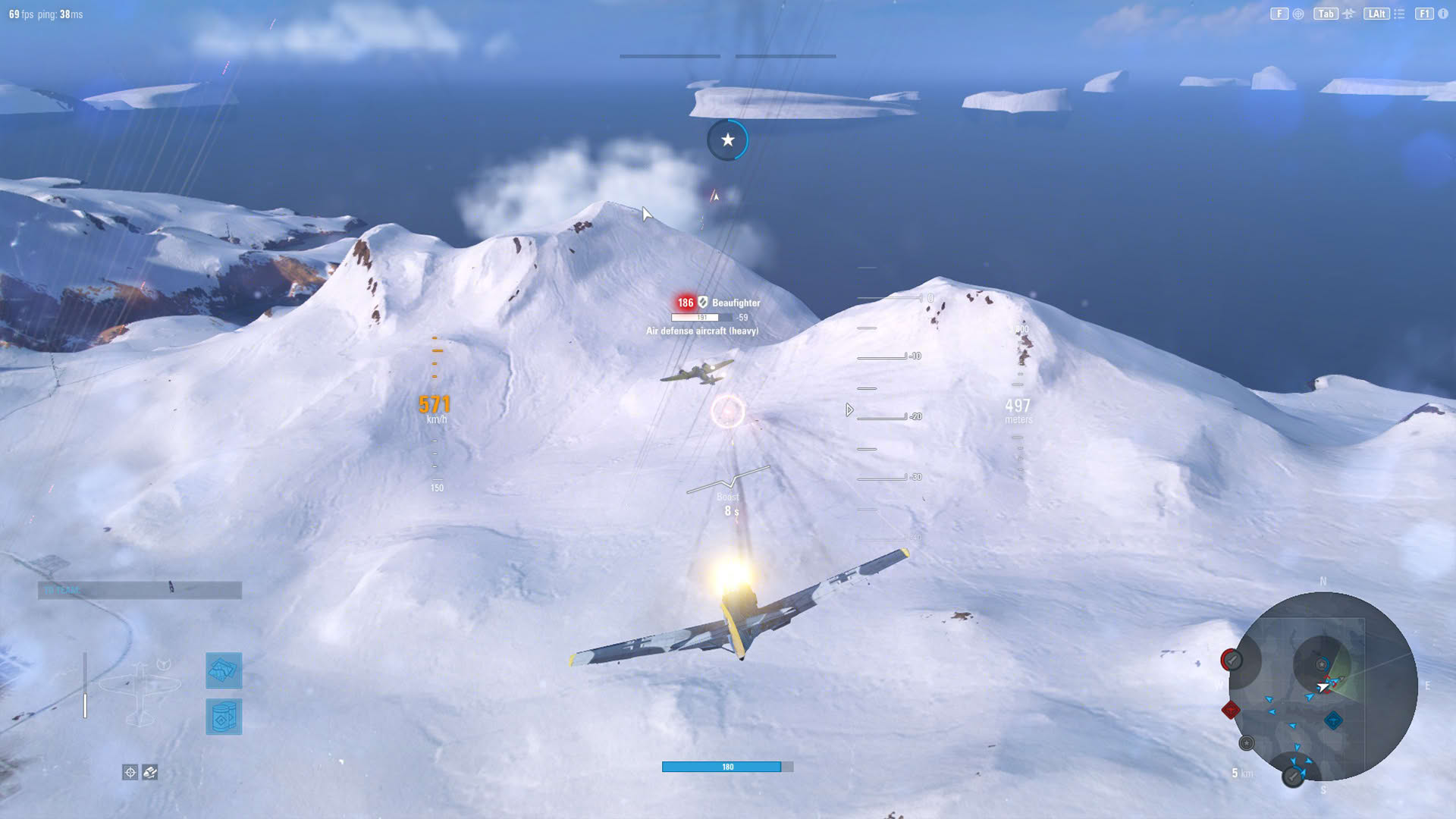 Screenshot for World of Warplanes