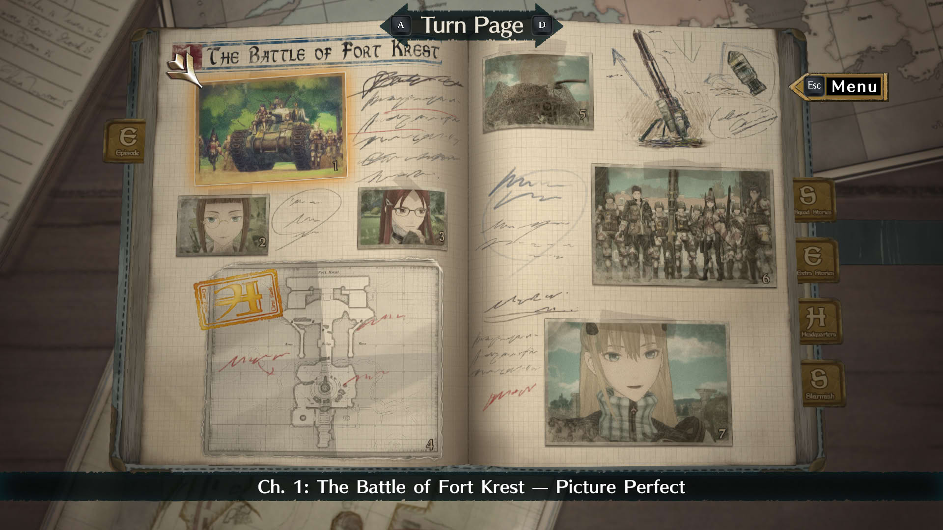 Screenshot for Valkyria Chronicles 4