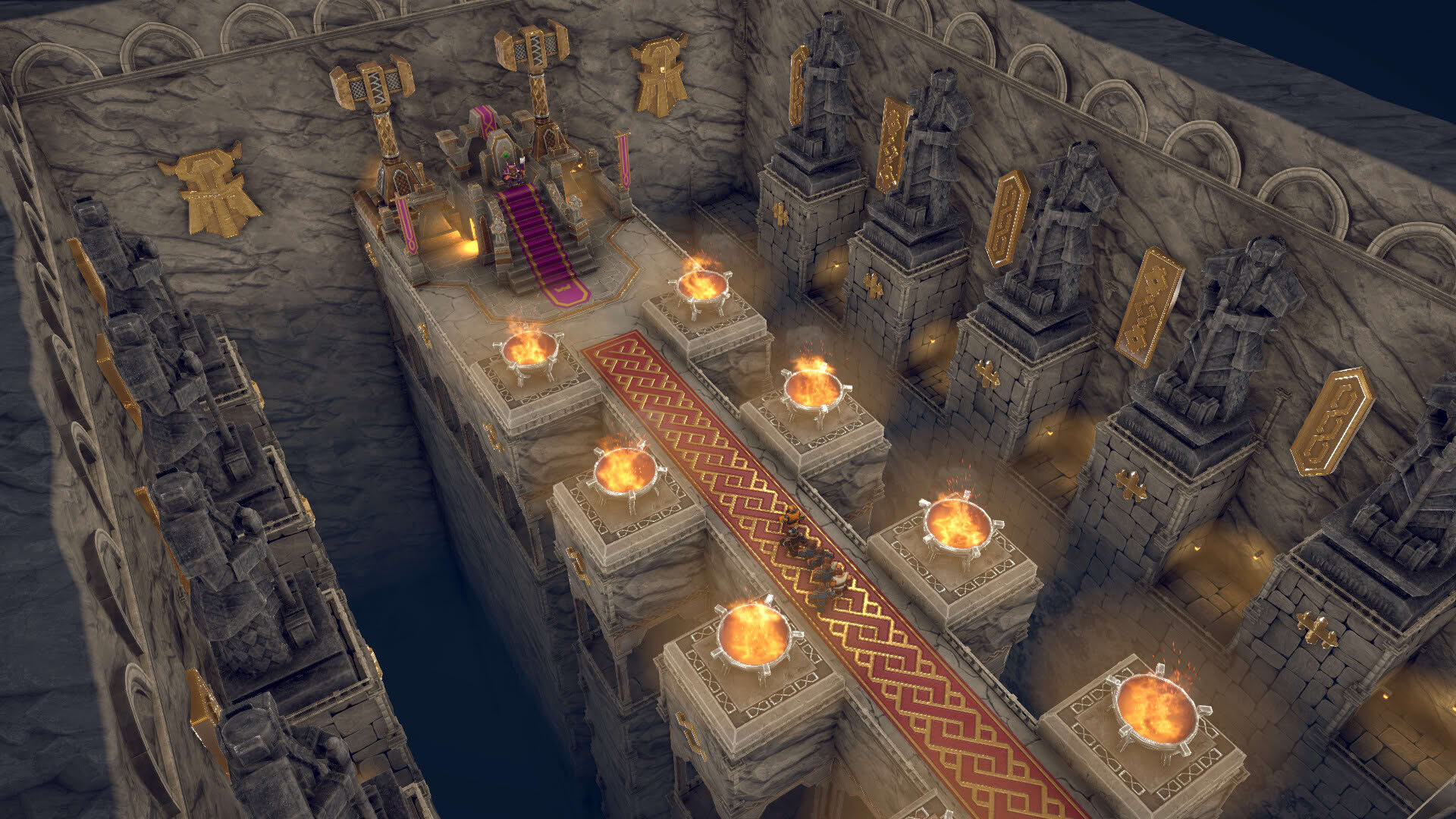 Screenshot for King of the Dwarves: Underground City Builder