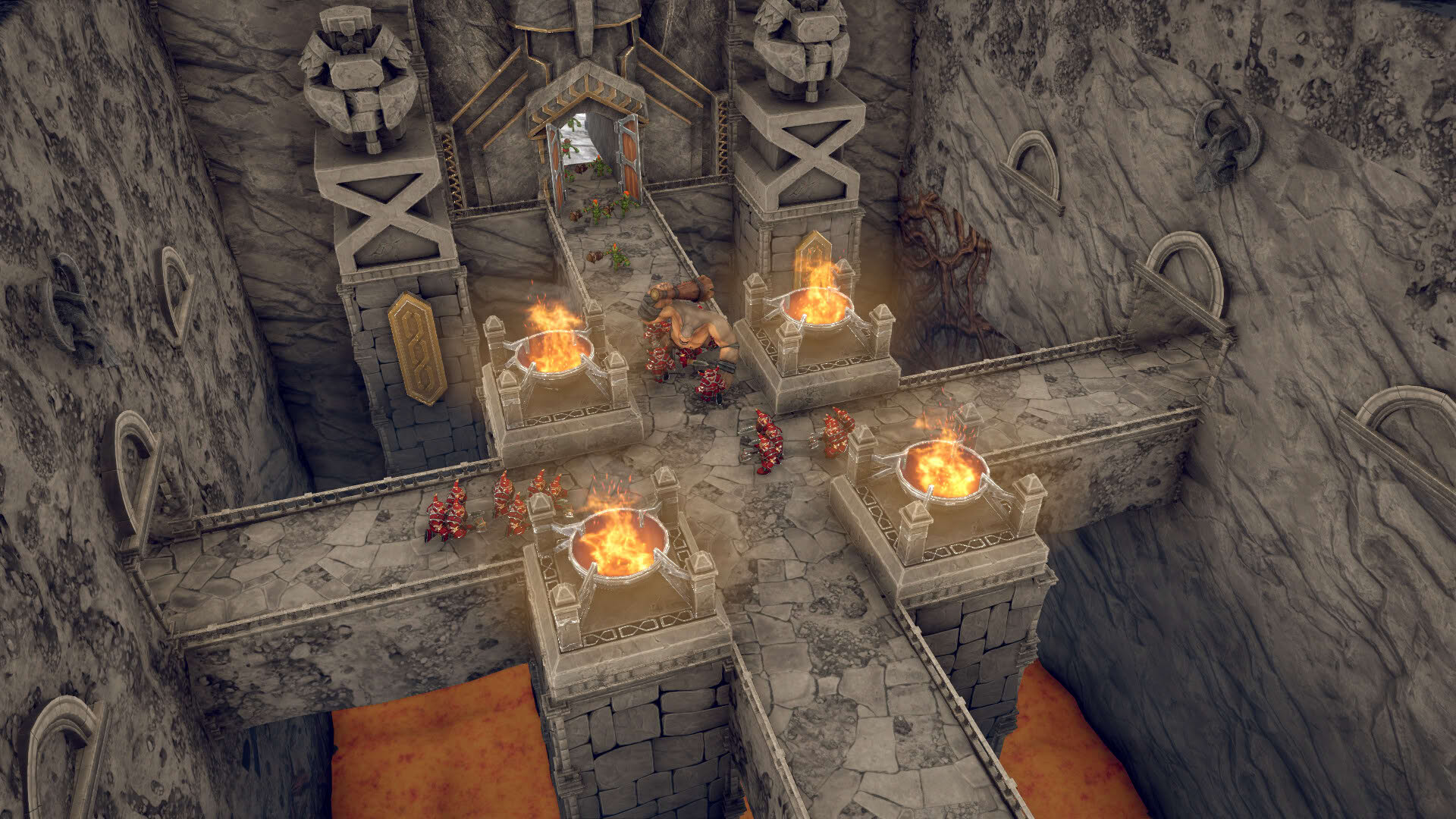 Screenshot for King of the Dwarves: Underground City Builder
