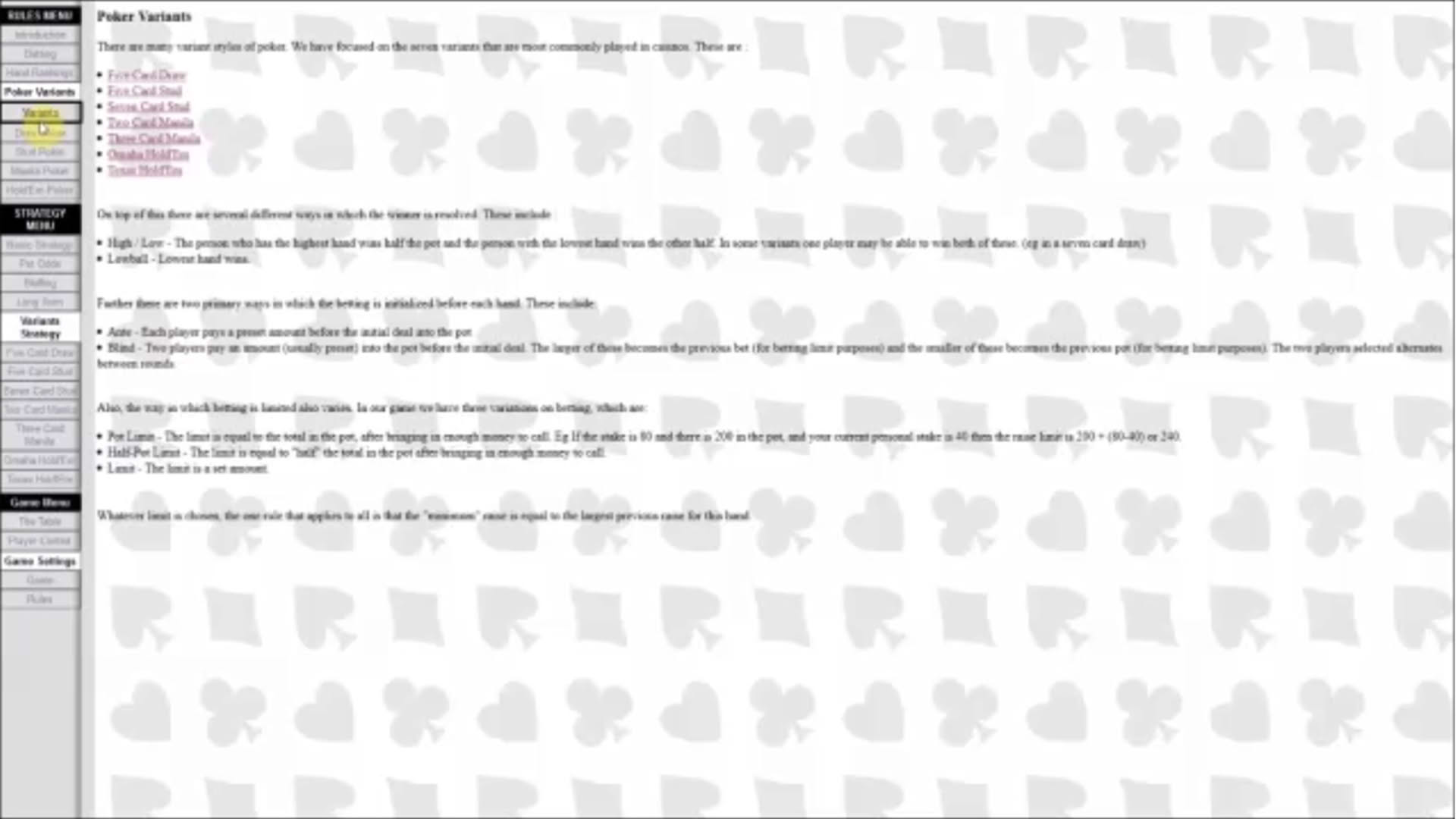 Screenshot for Casino Poker