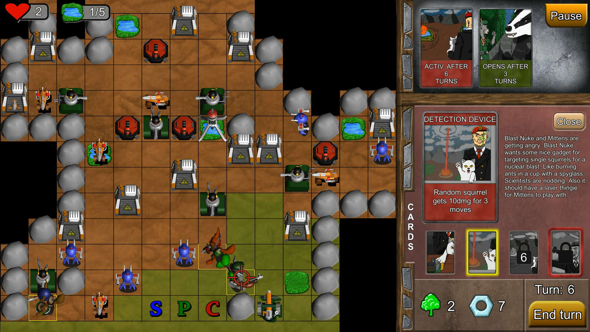 Screenshot for Army of Squirrels