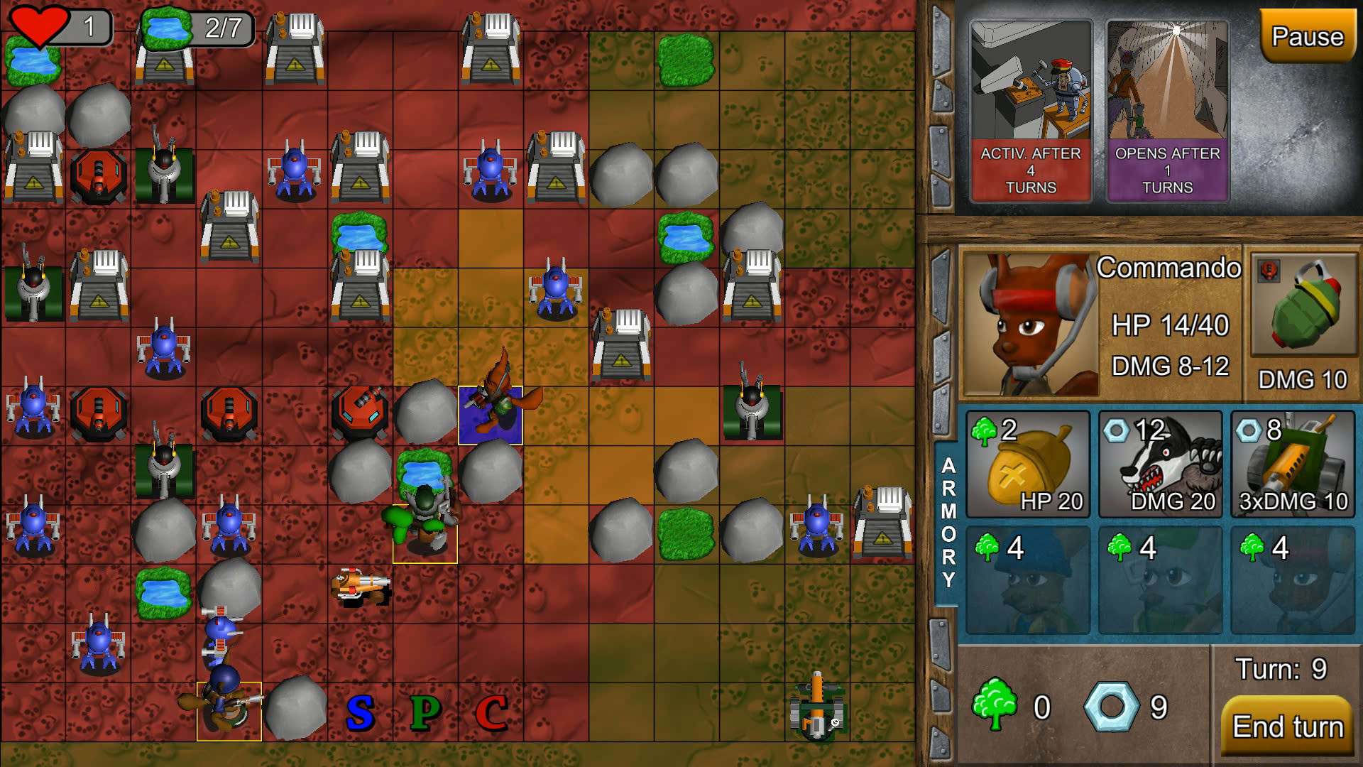 Screenshot for Army of Squirrels