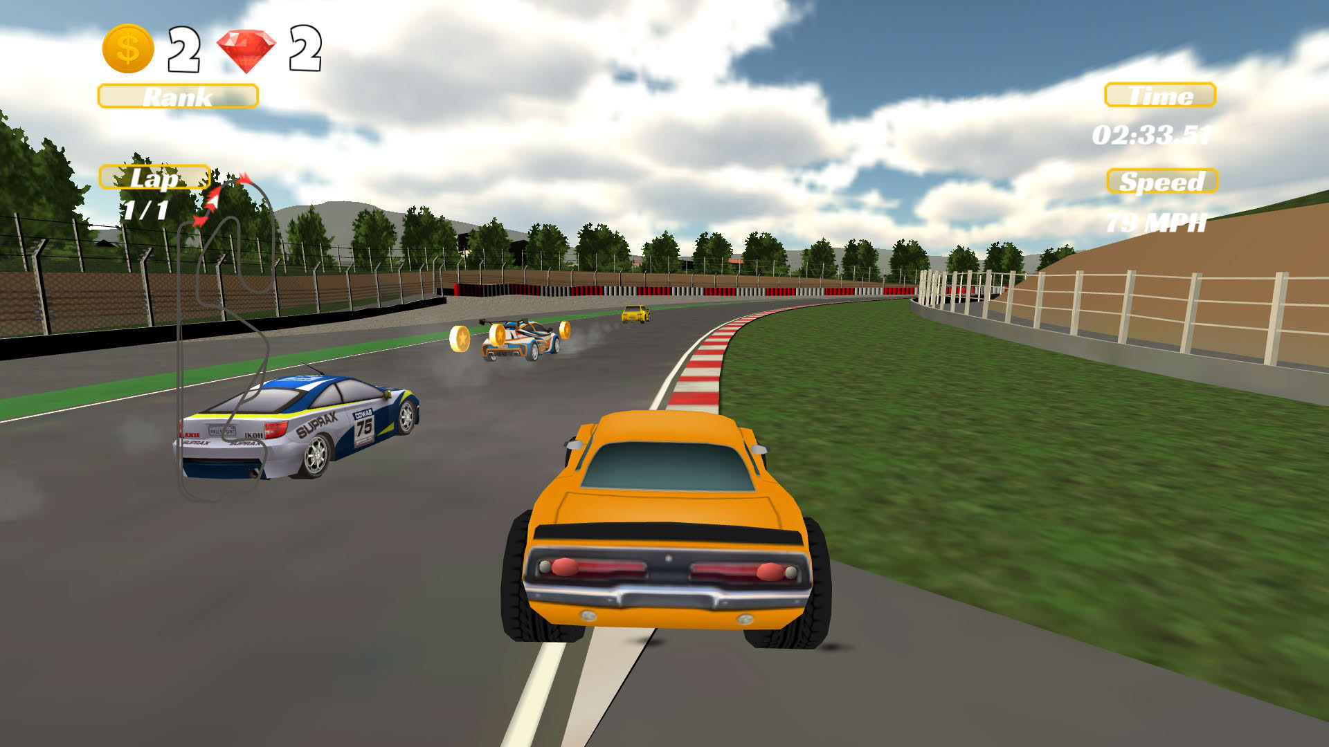 Screenshot for Super Kids Racing