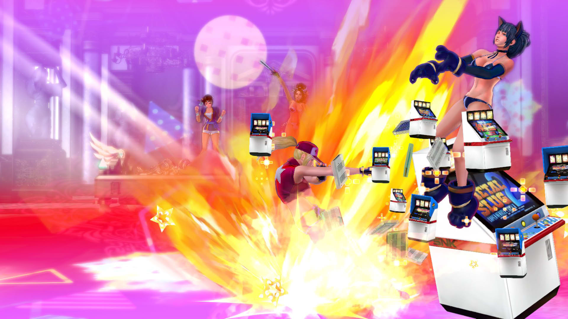 Screenshot for SNK Heroines: Tag Team Frenzy