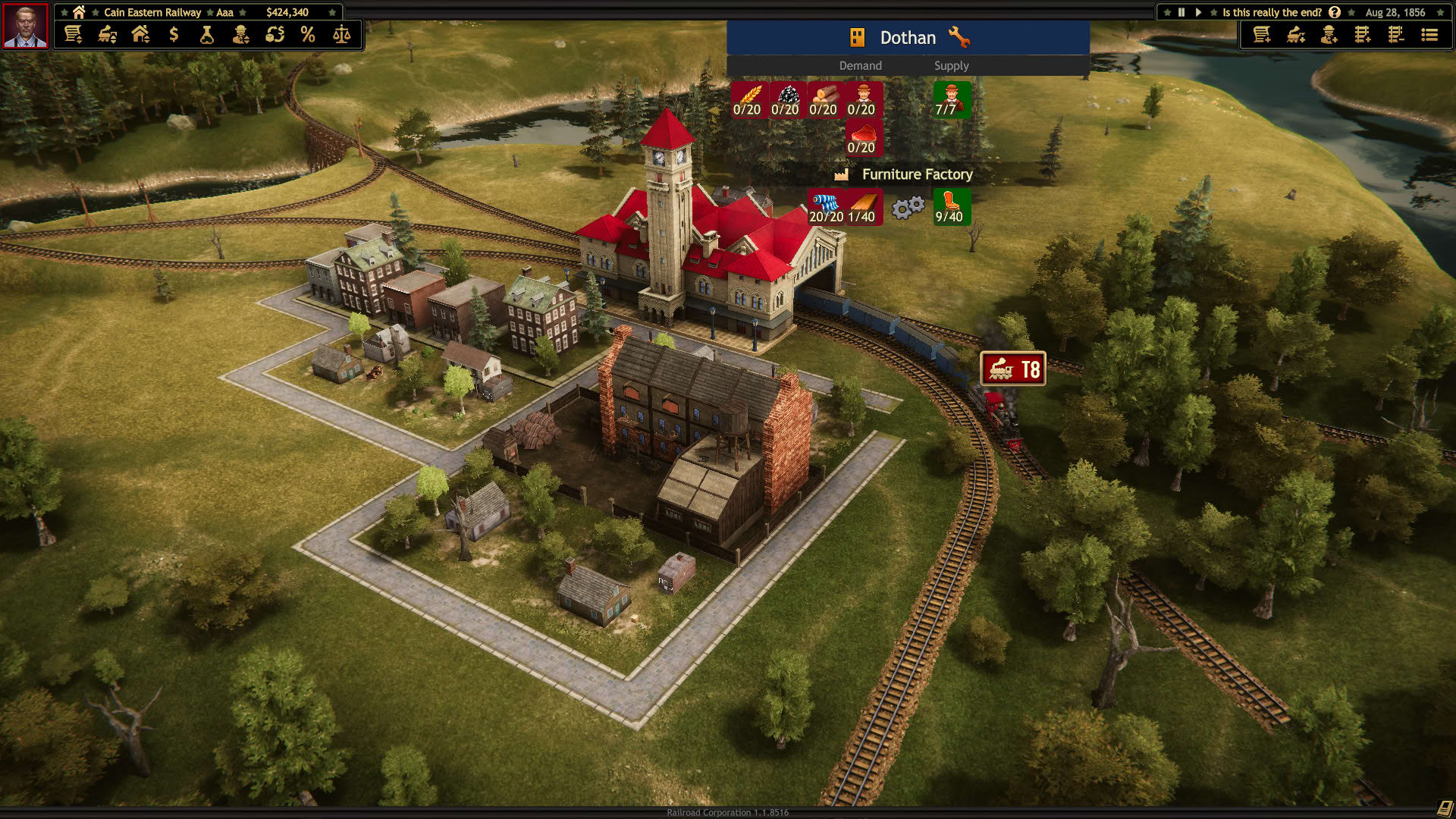 Screenshot for Railroad Corporation