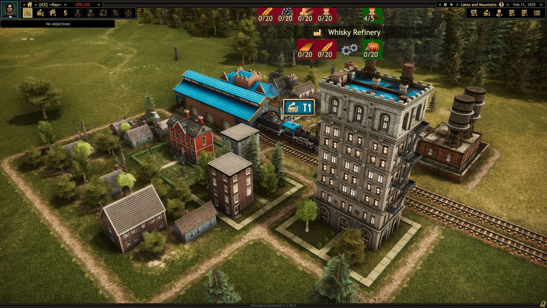 Screenshot for Railroad Corporation