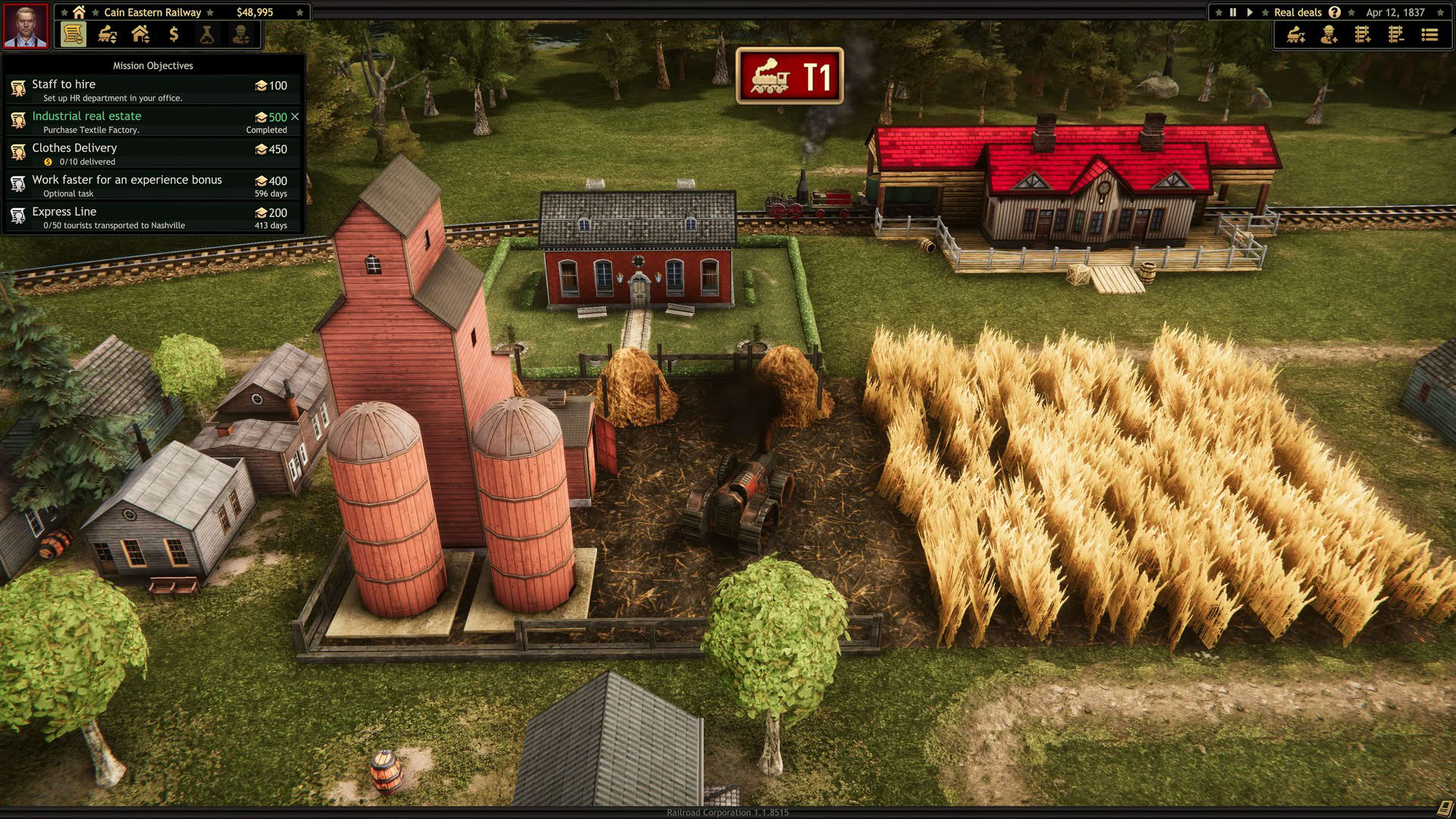 Screenshot for Railroad Corporation