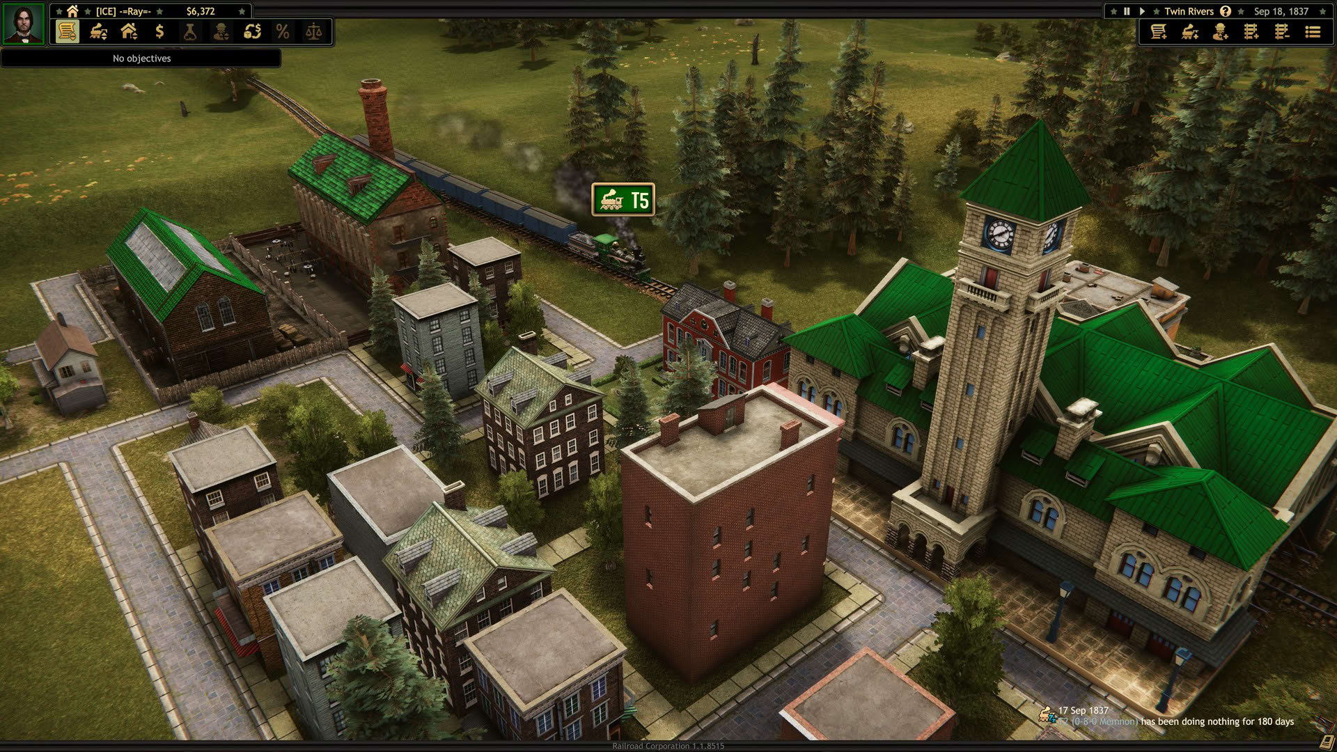 Screenshot for Railroad Corporation