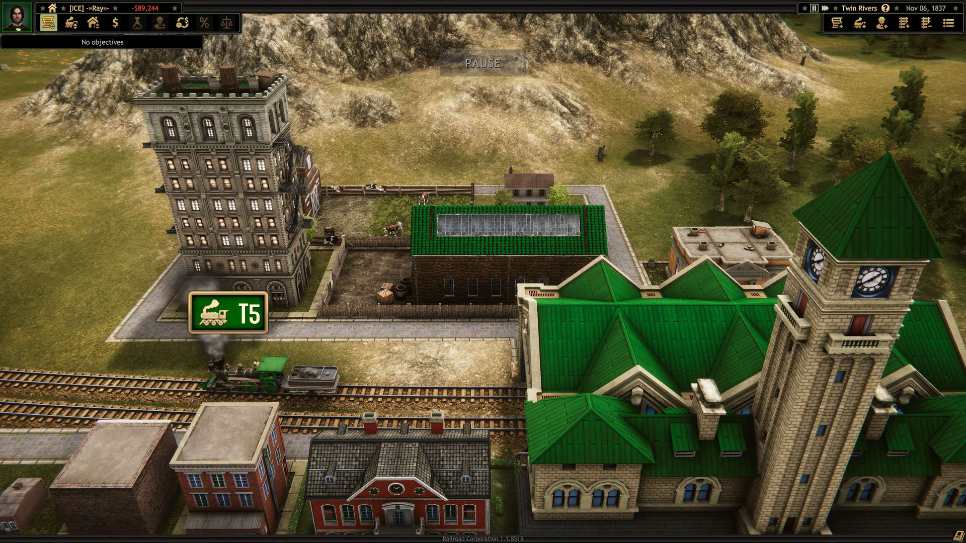 Screenshot for Railroad Corporation