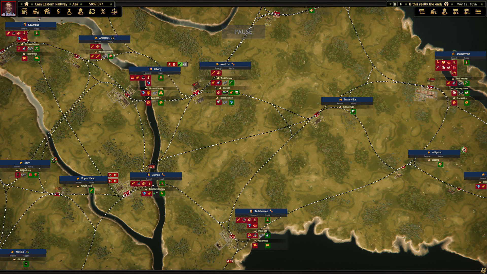Screenshot for Railroad Corporation
