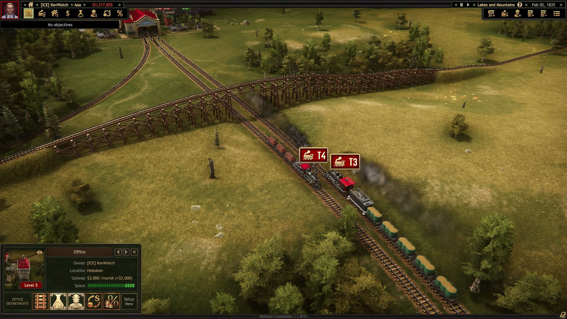 Screenshot for Railroad Corporation