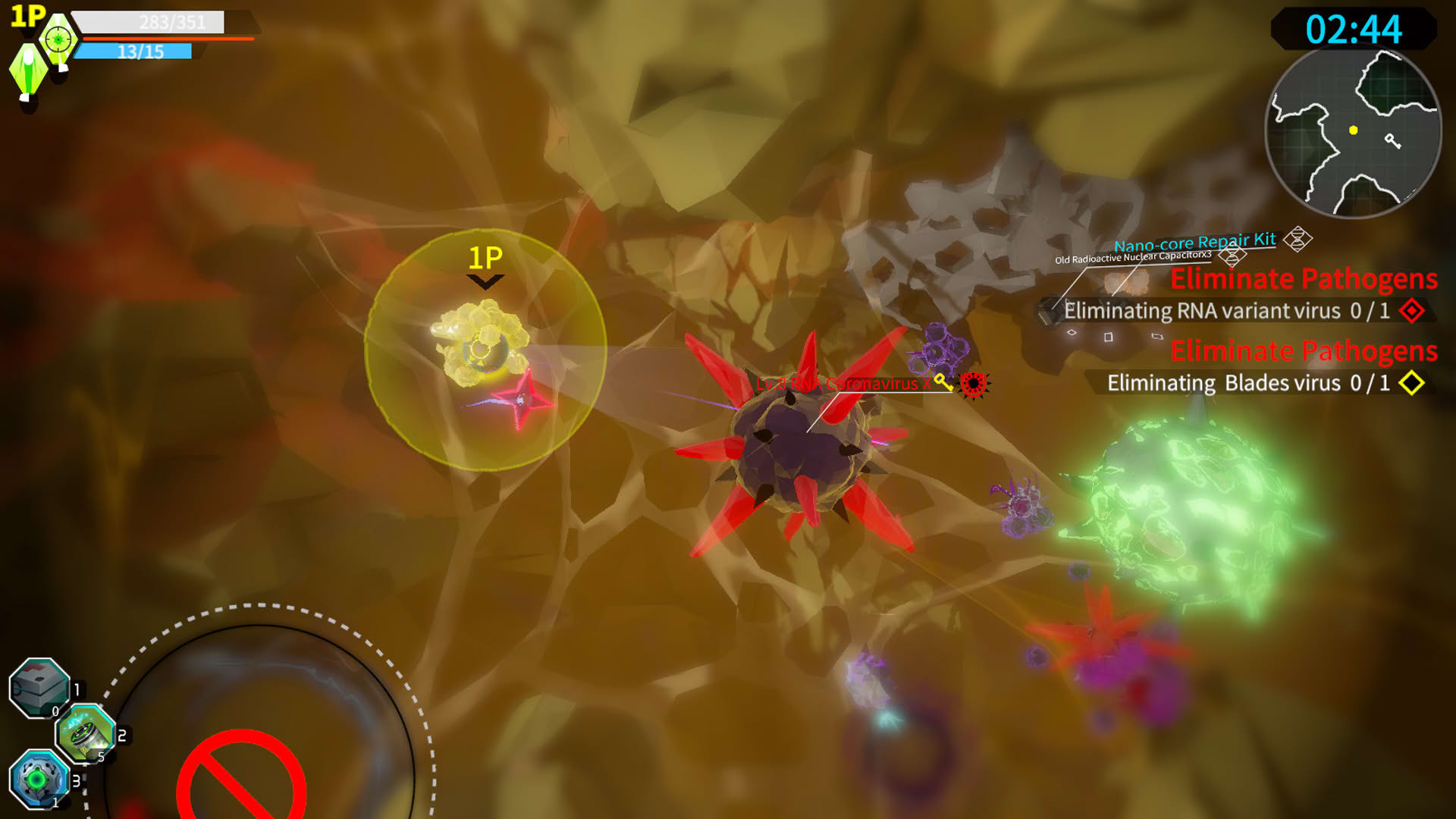 Screenshot for Bacterium