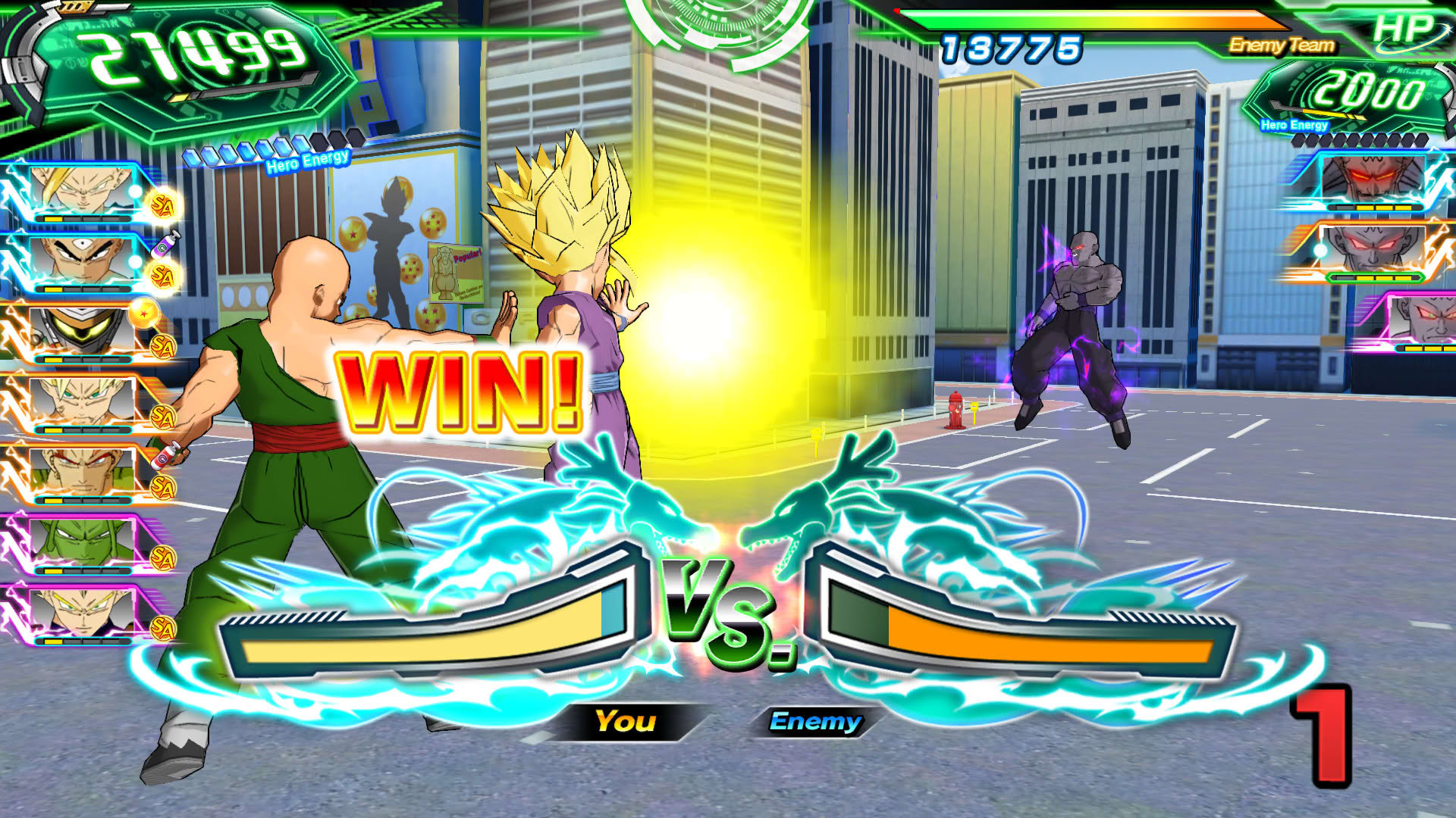 Screenshot for Super Dragon Ball Heroes: World Mission