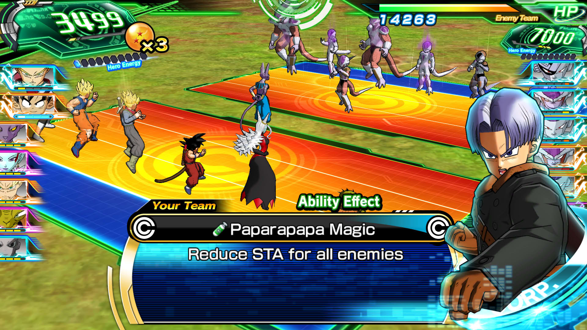 Screenshot for Super Dragon Ball Heroes: World Mission