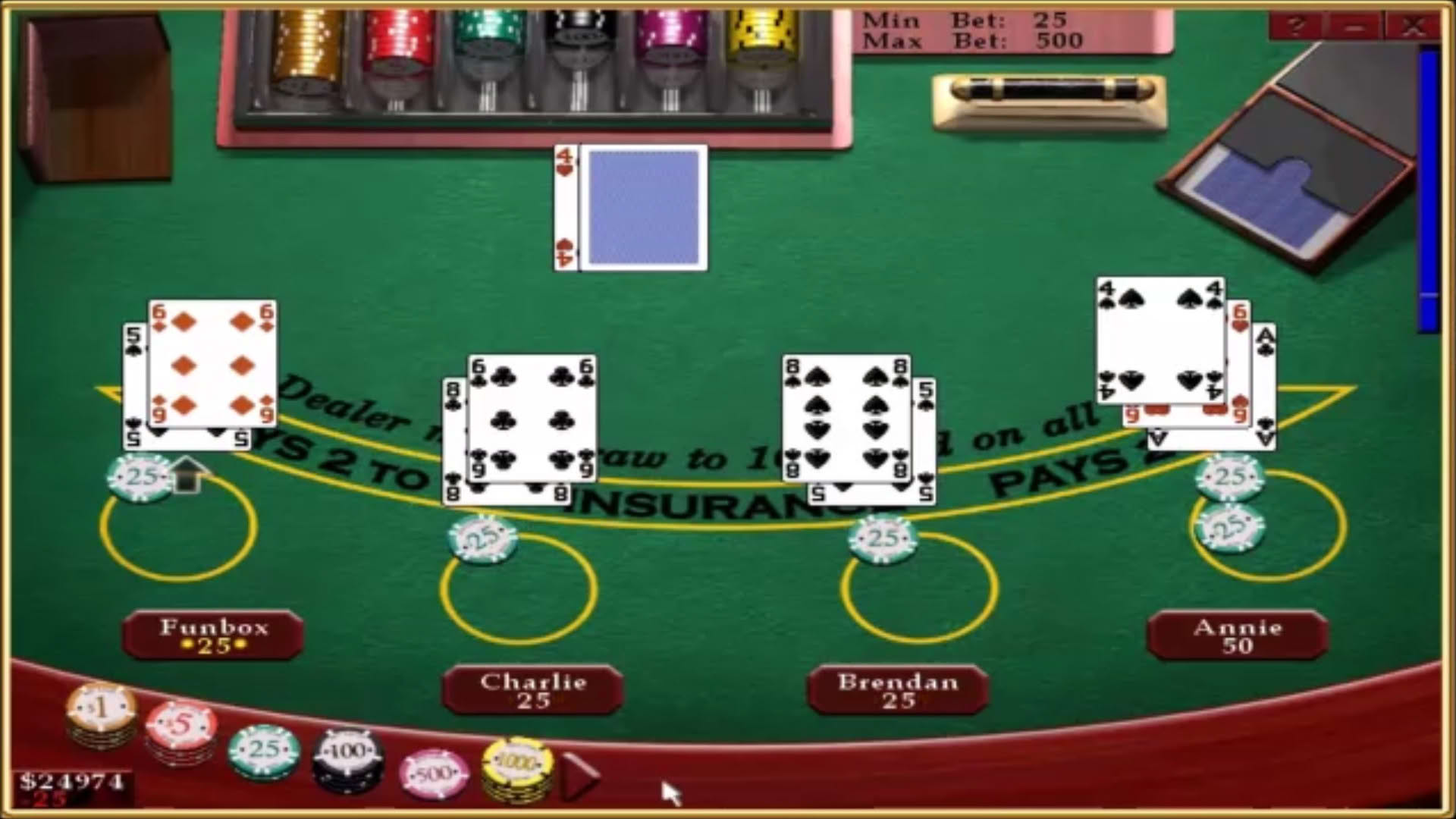 Screenshot for Casino Blackjack