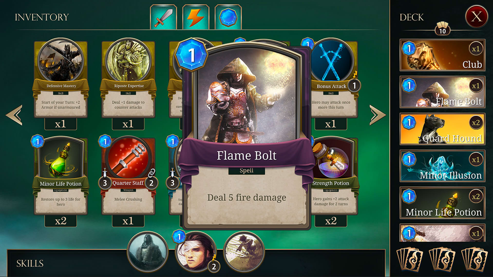 Screenshot for Spellsword Cards: Demontide