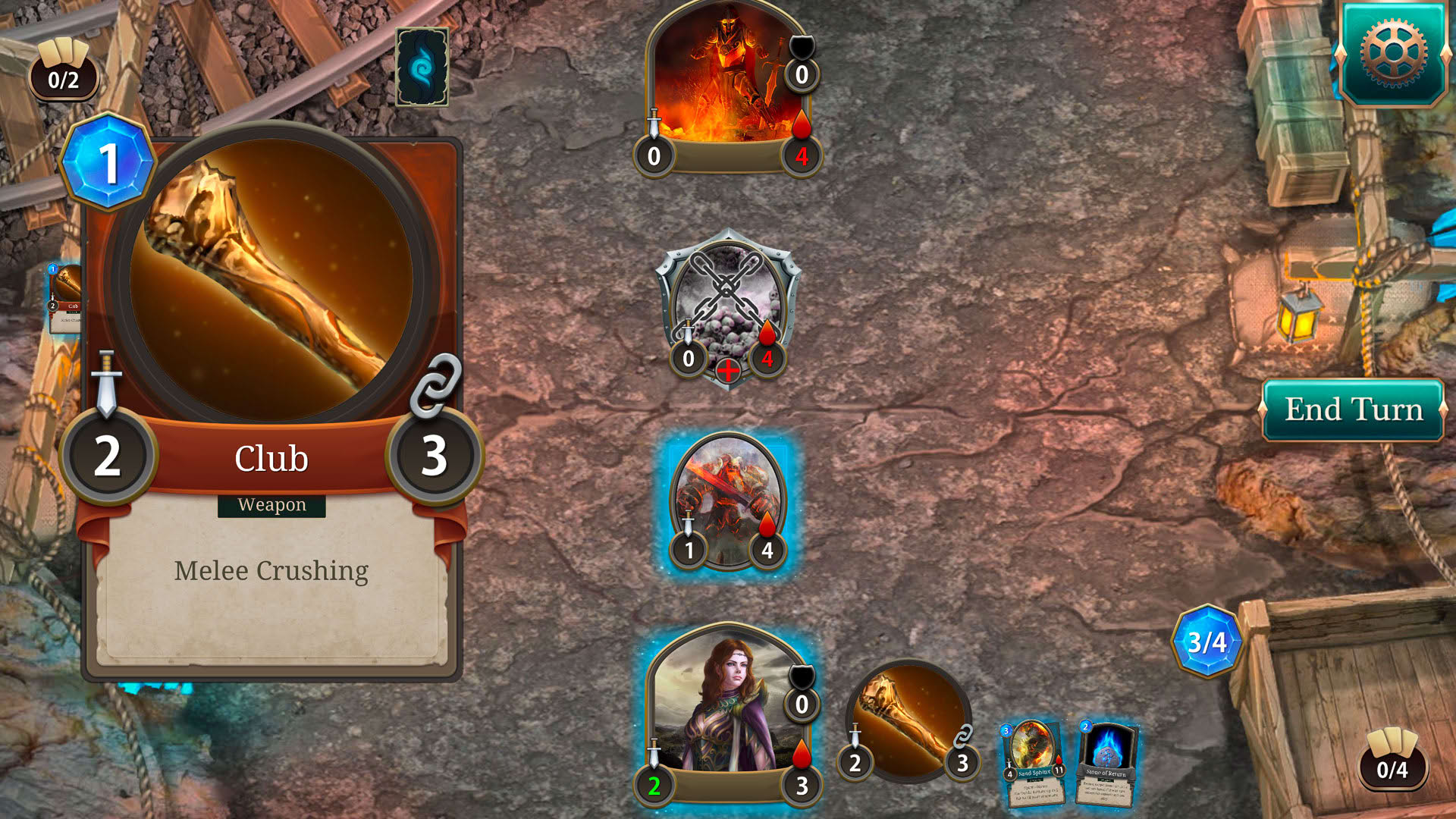 Screenshot for Spellsword Cards: Demontide