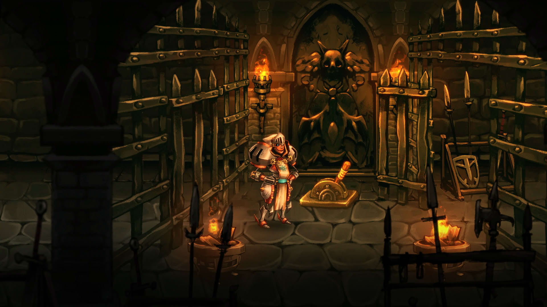 Screenshot for SteamWorld Quest: Hand of Gilgamech