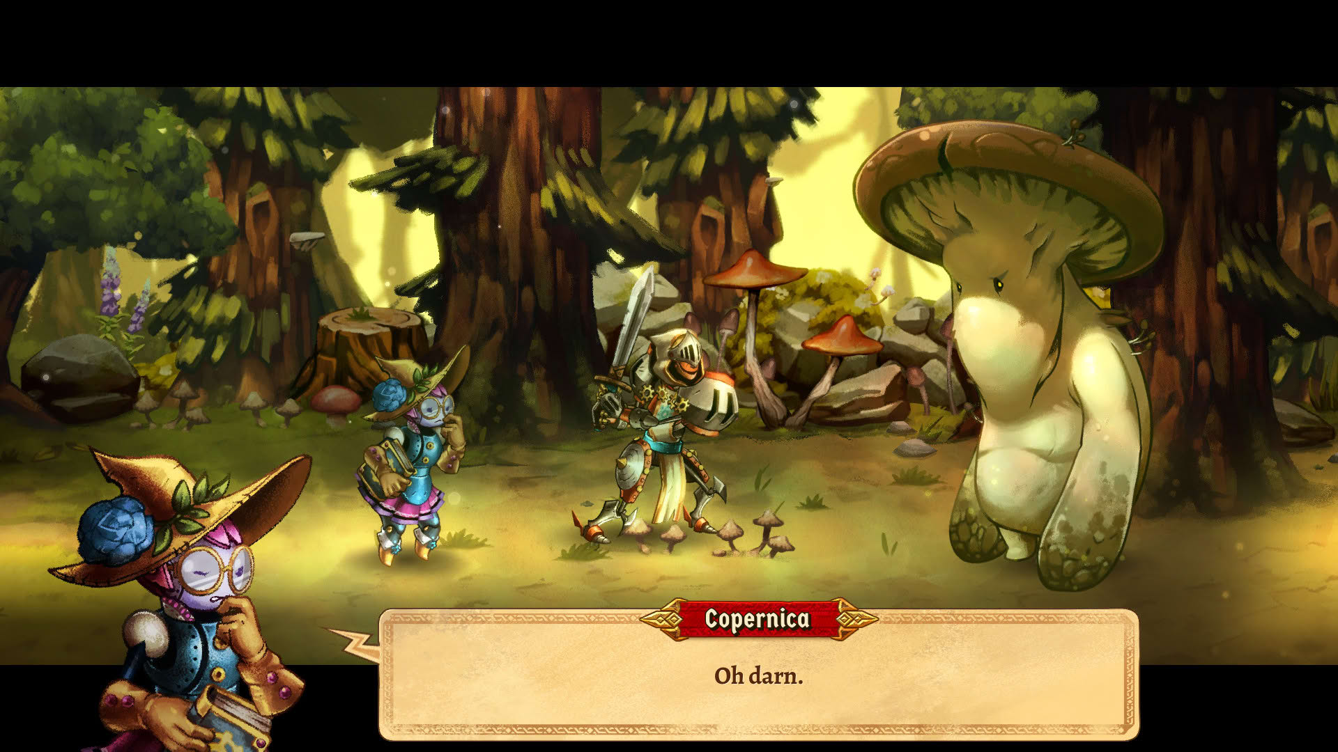 Screenshot for SteamWorld Quest: Hand of Gilgamech