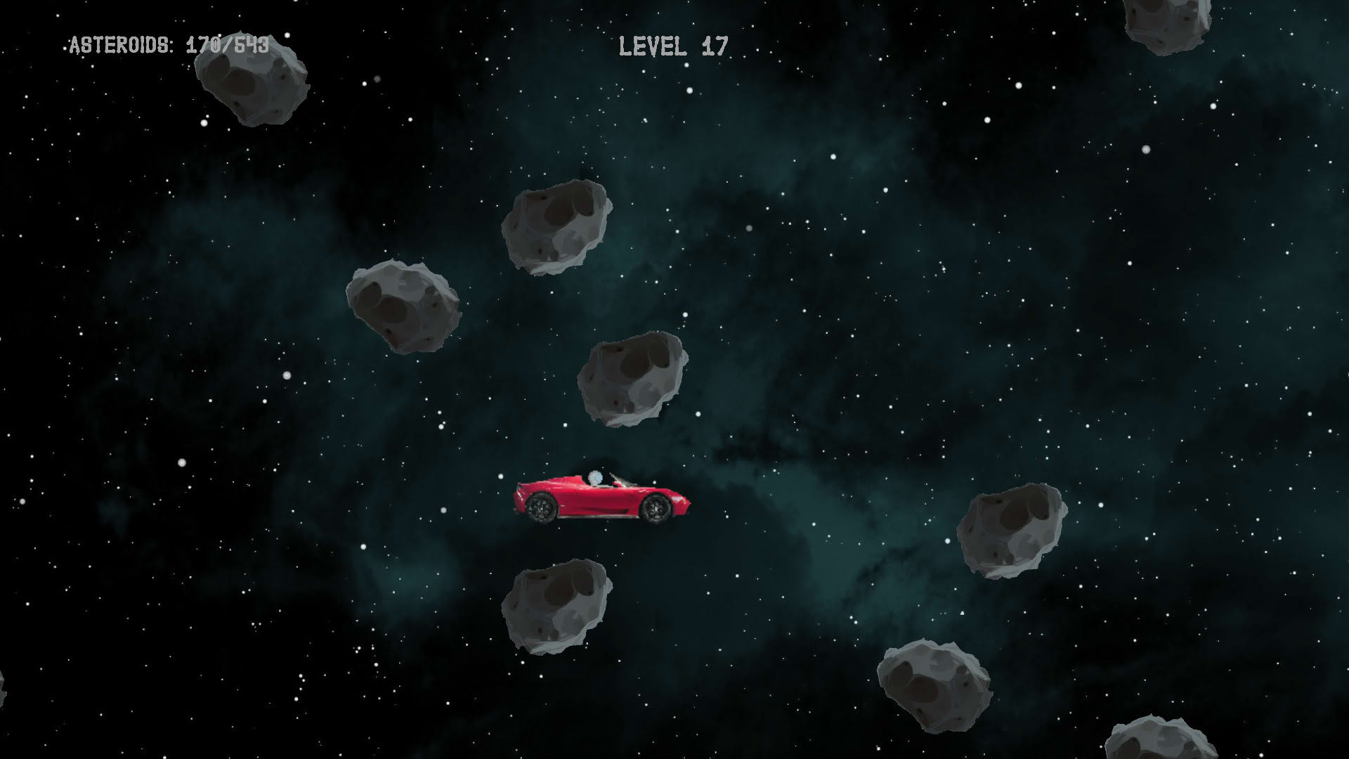Screenshot for Starman in space