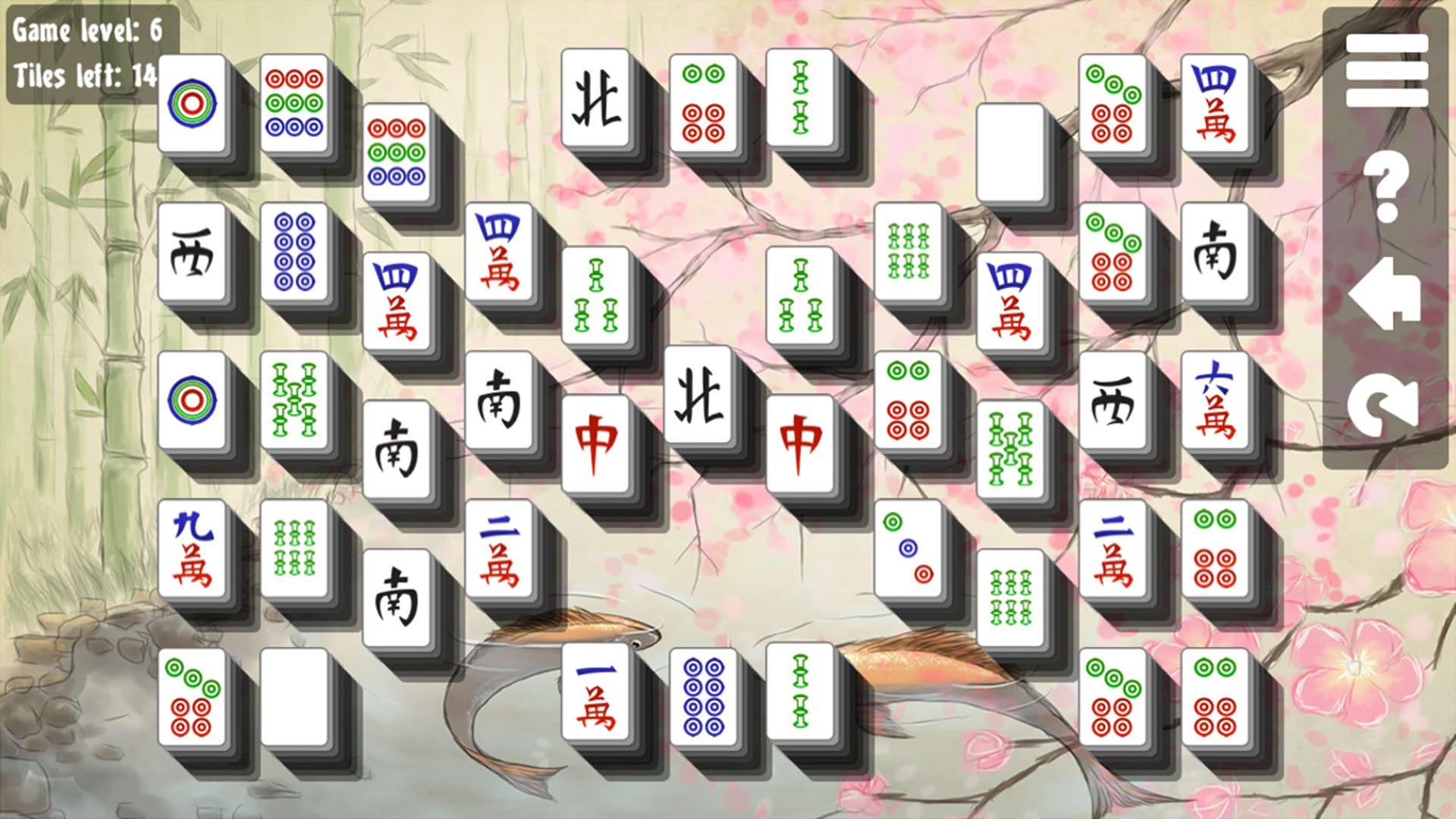 Screenshot for Mahjong Solitaire