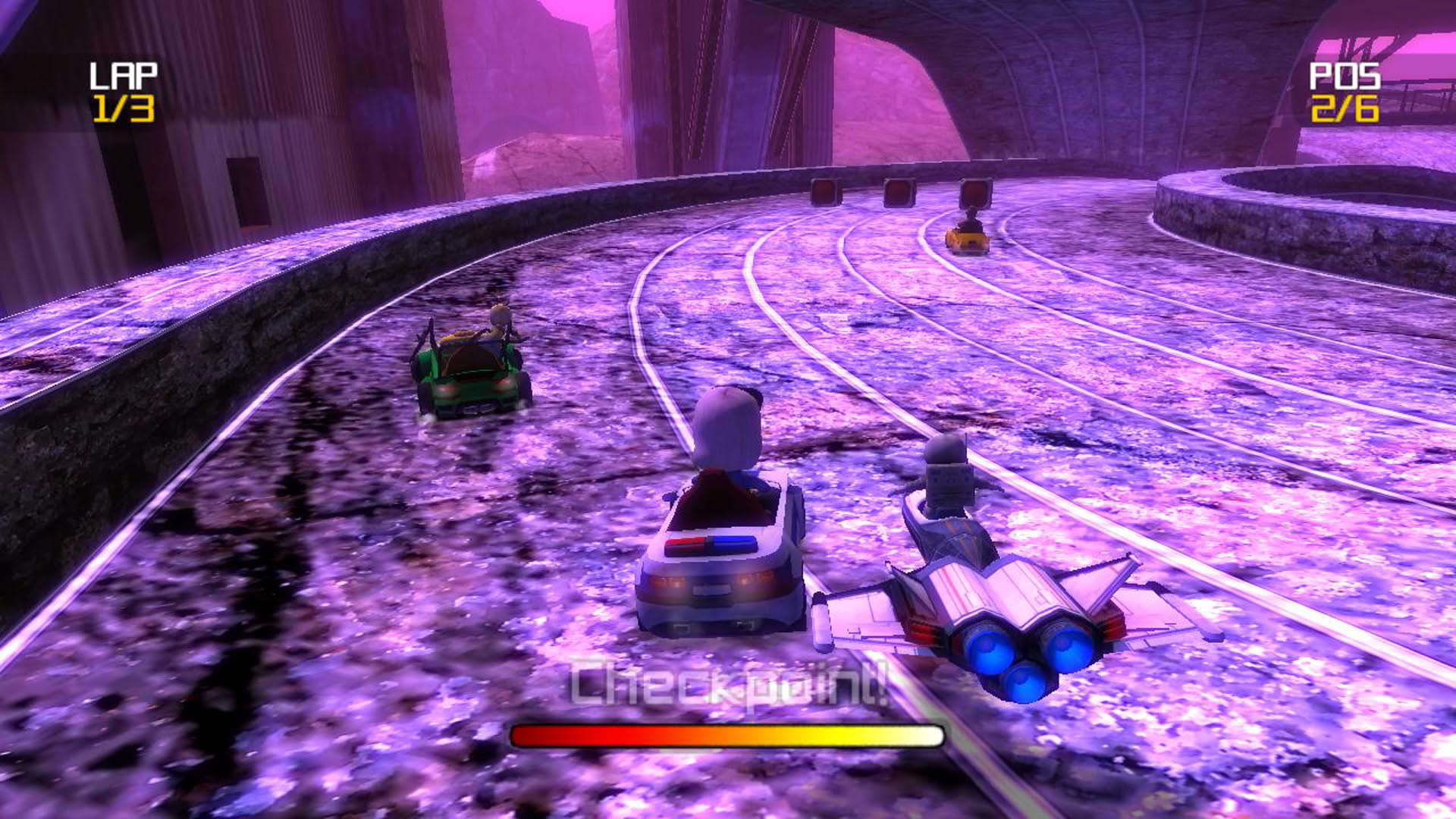 Screenshot for Super Sonic Racer
