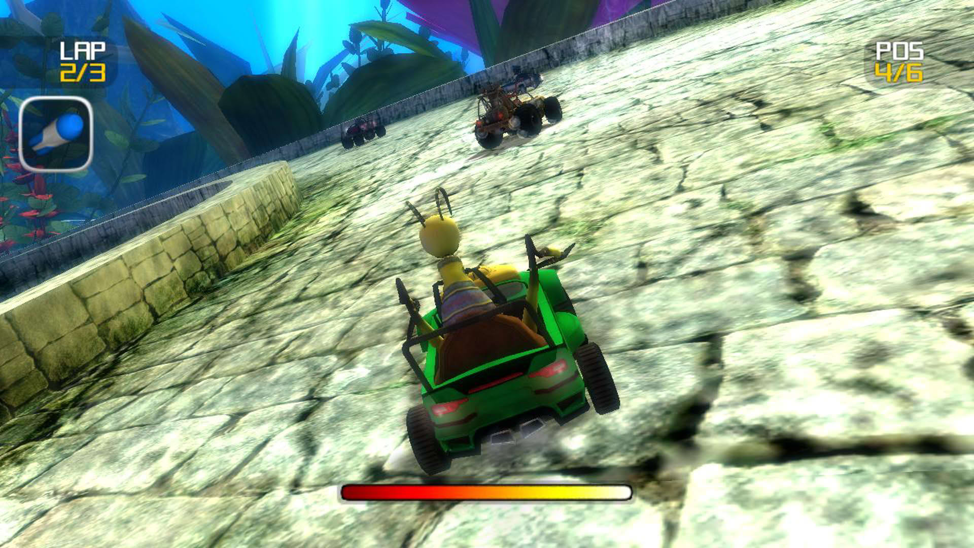 Screenshot for Super Sonic Racer