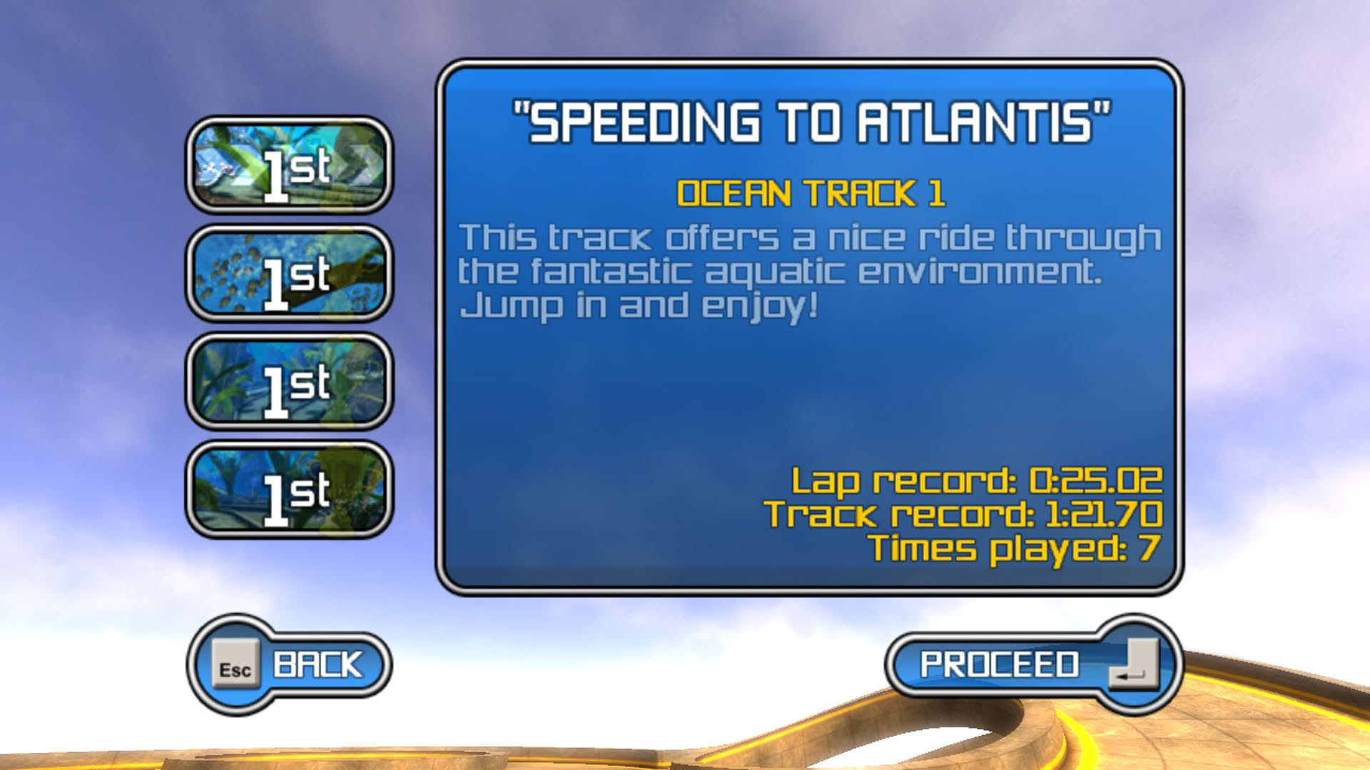 Screenshot for Super Sonic Racer