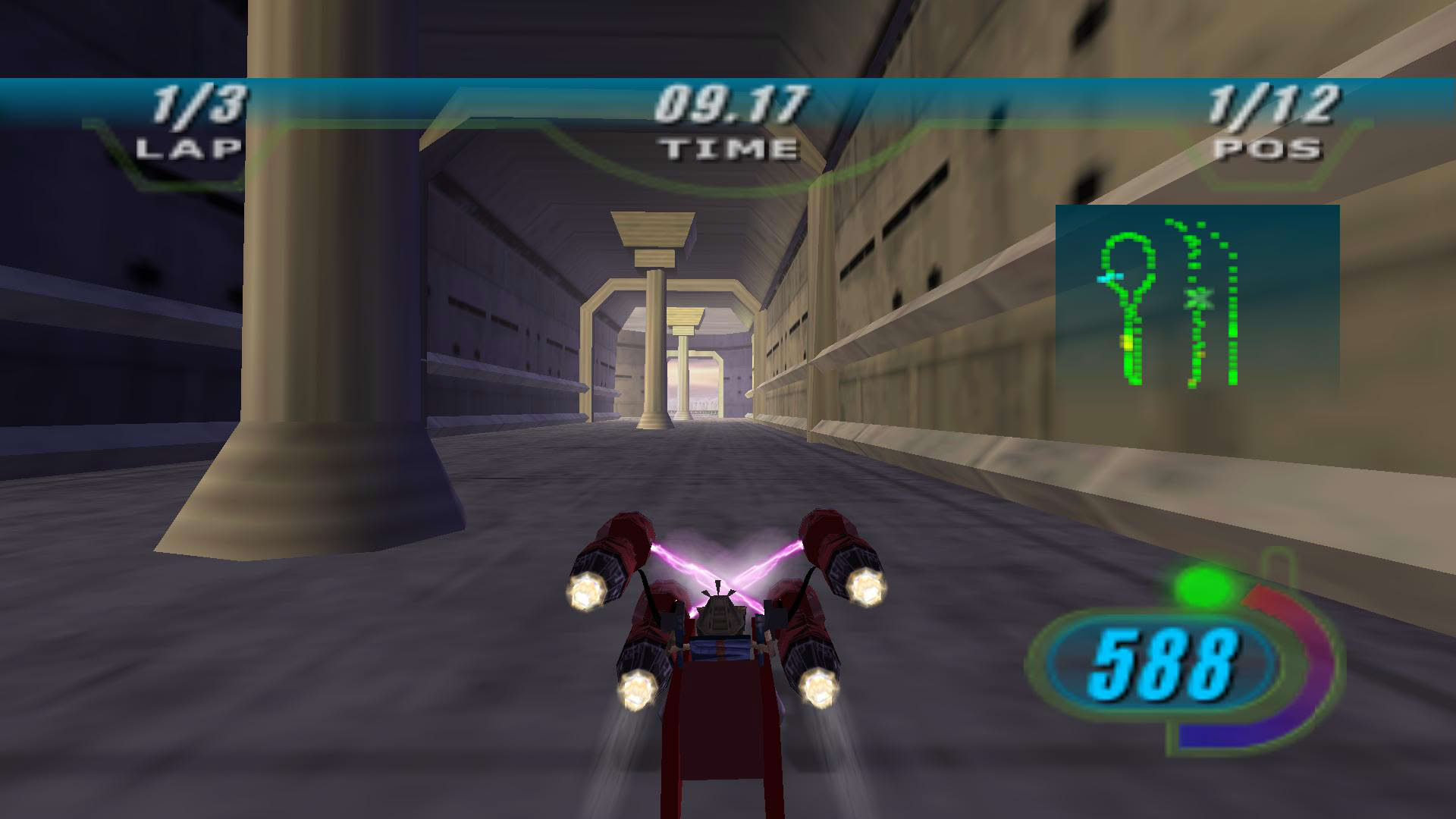 Screenshot for Star Wars: Episode I - Racer