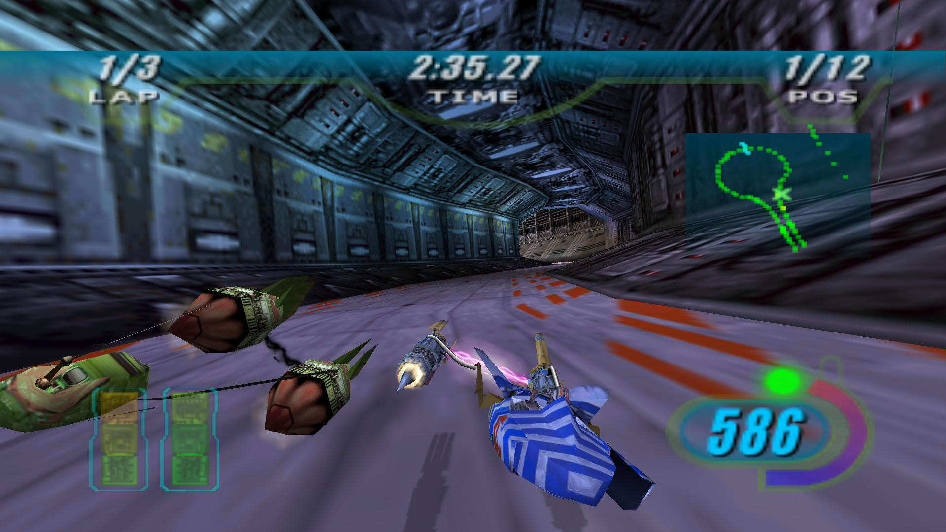 Screenshot for Star Wars: Episode I - Racer