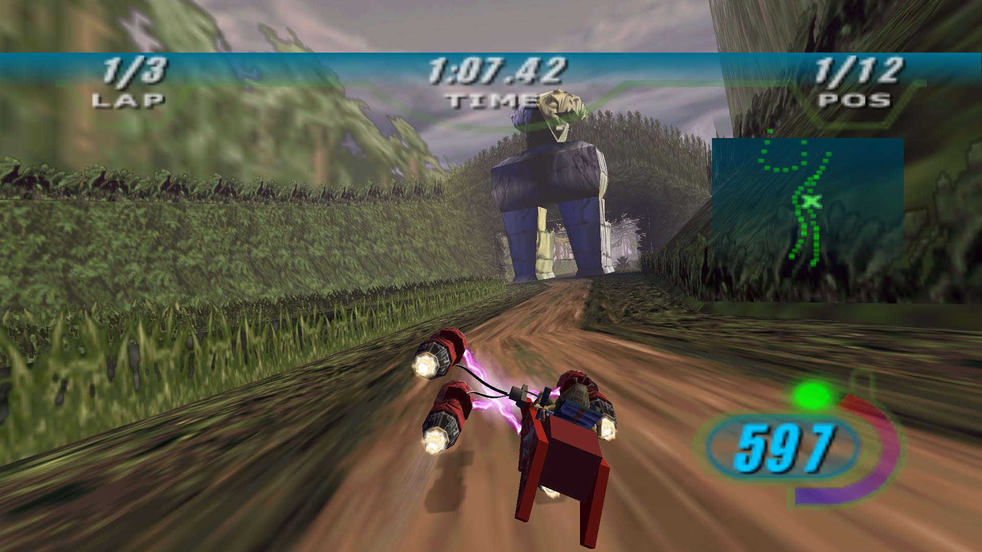 Screenshot for Star Wars: Episode I - Racer