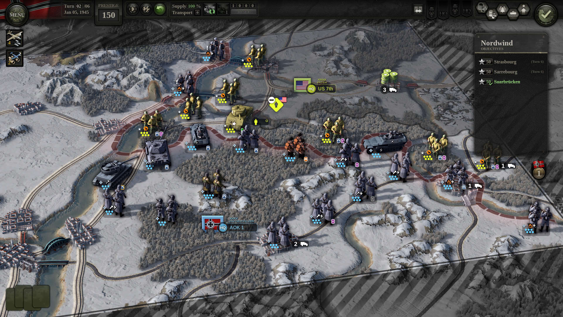 Screenshot for Unity of Command II