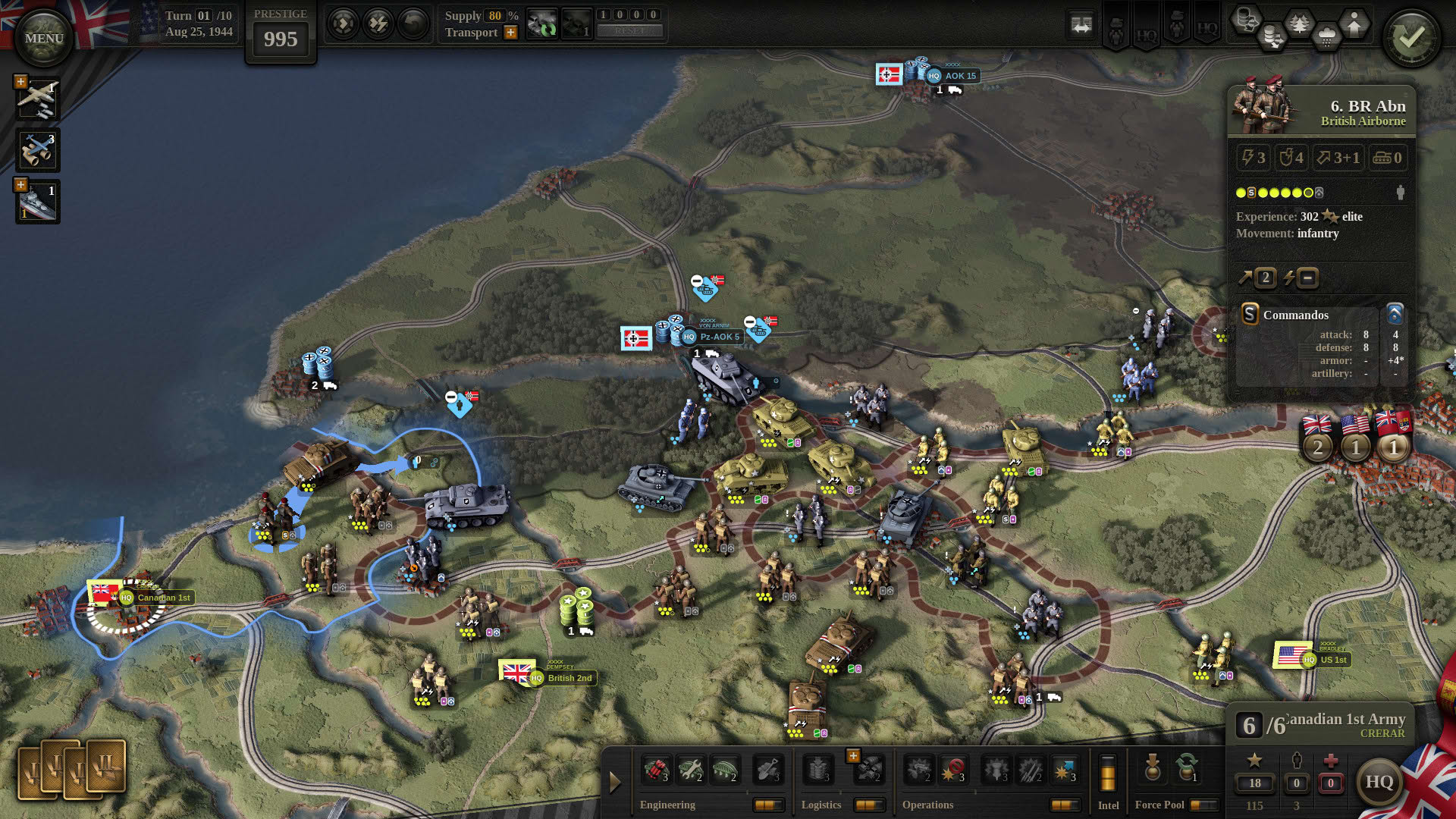 Screenshot for Unity of Command II